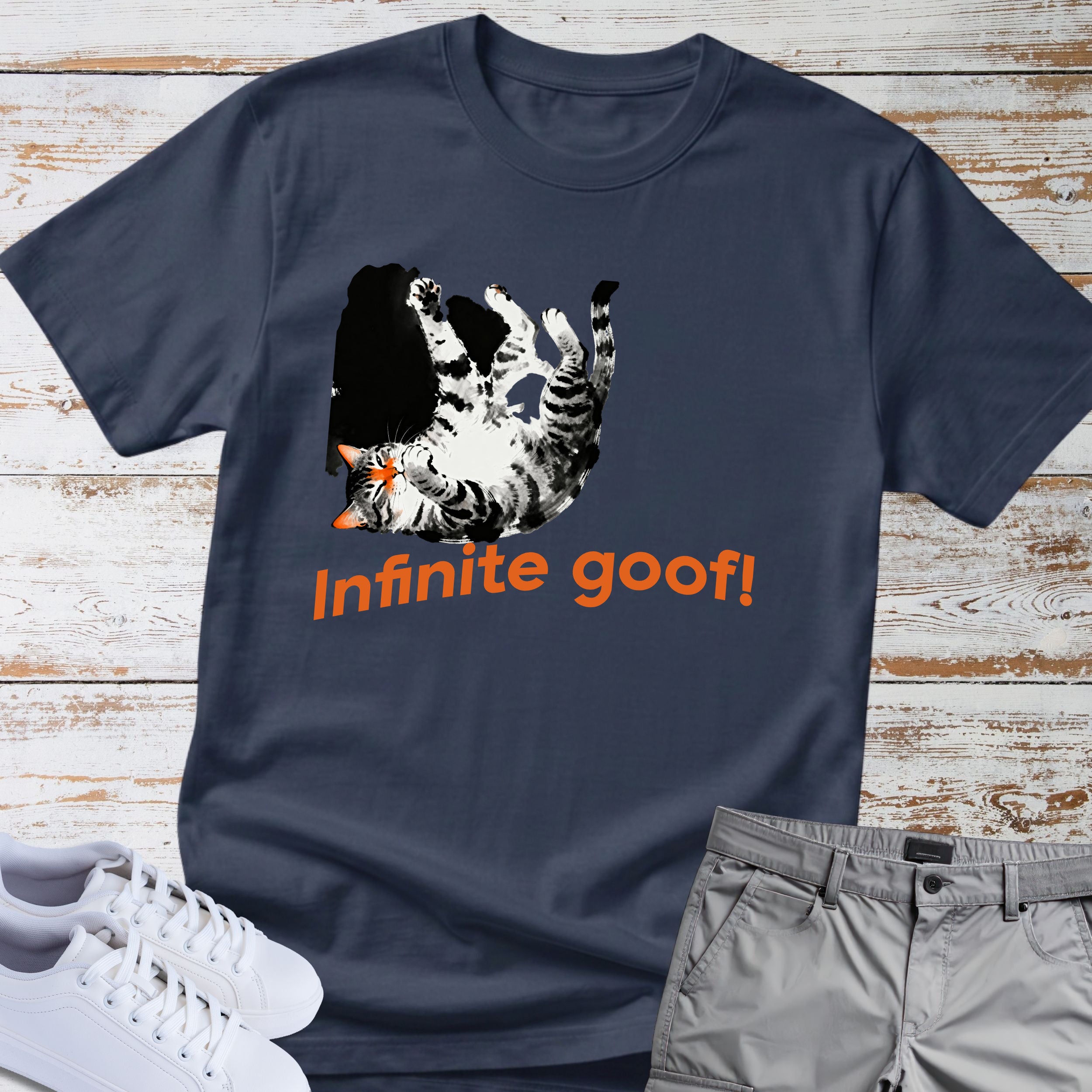 Cat 'Infinite Goof!' T-shirt