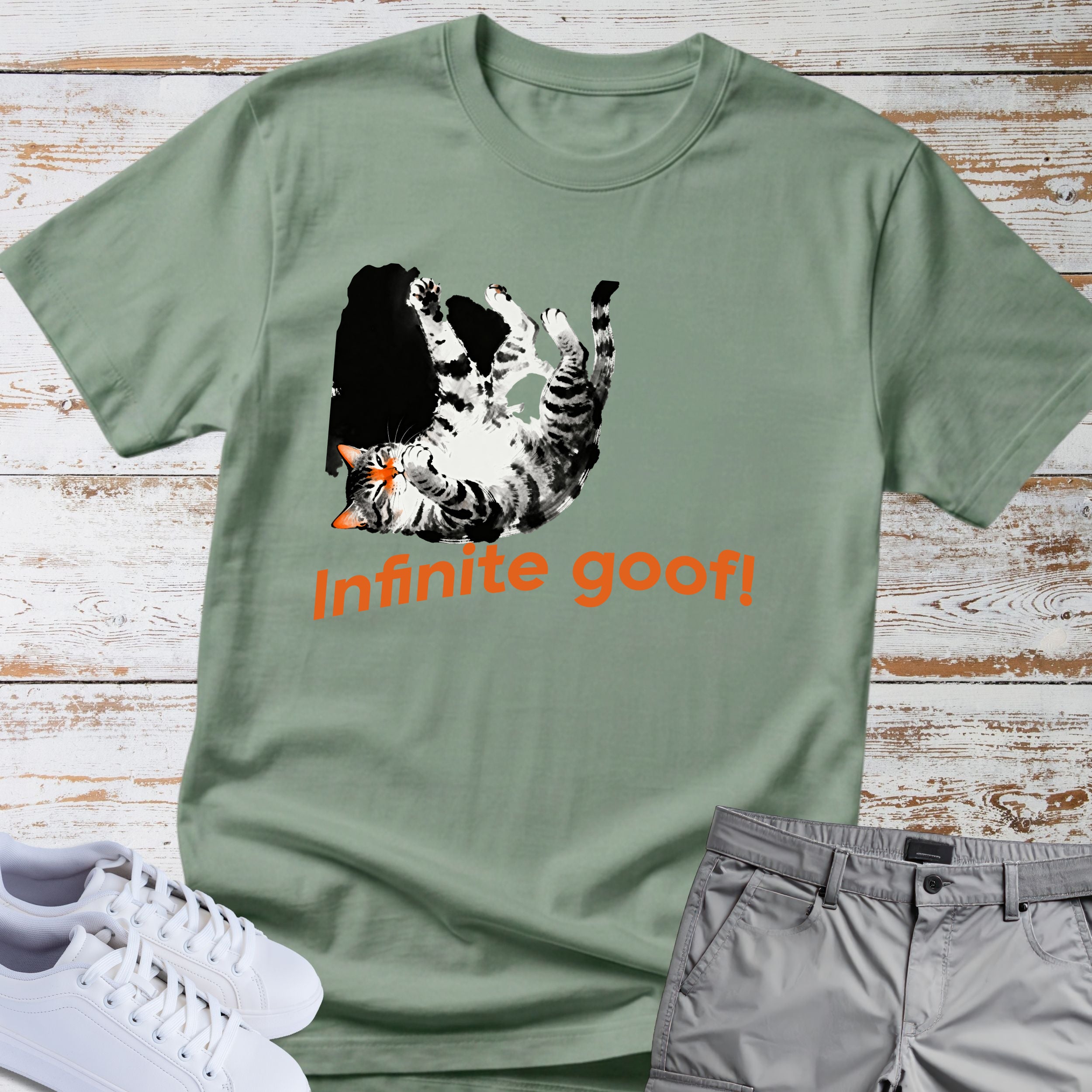 Cat 'Infinite Goof!' T-shirt