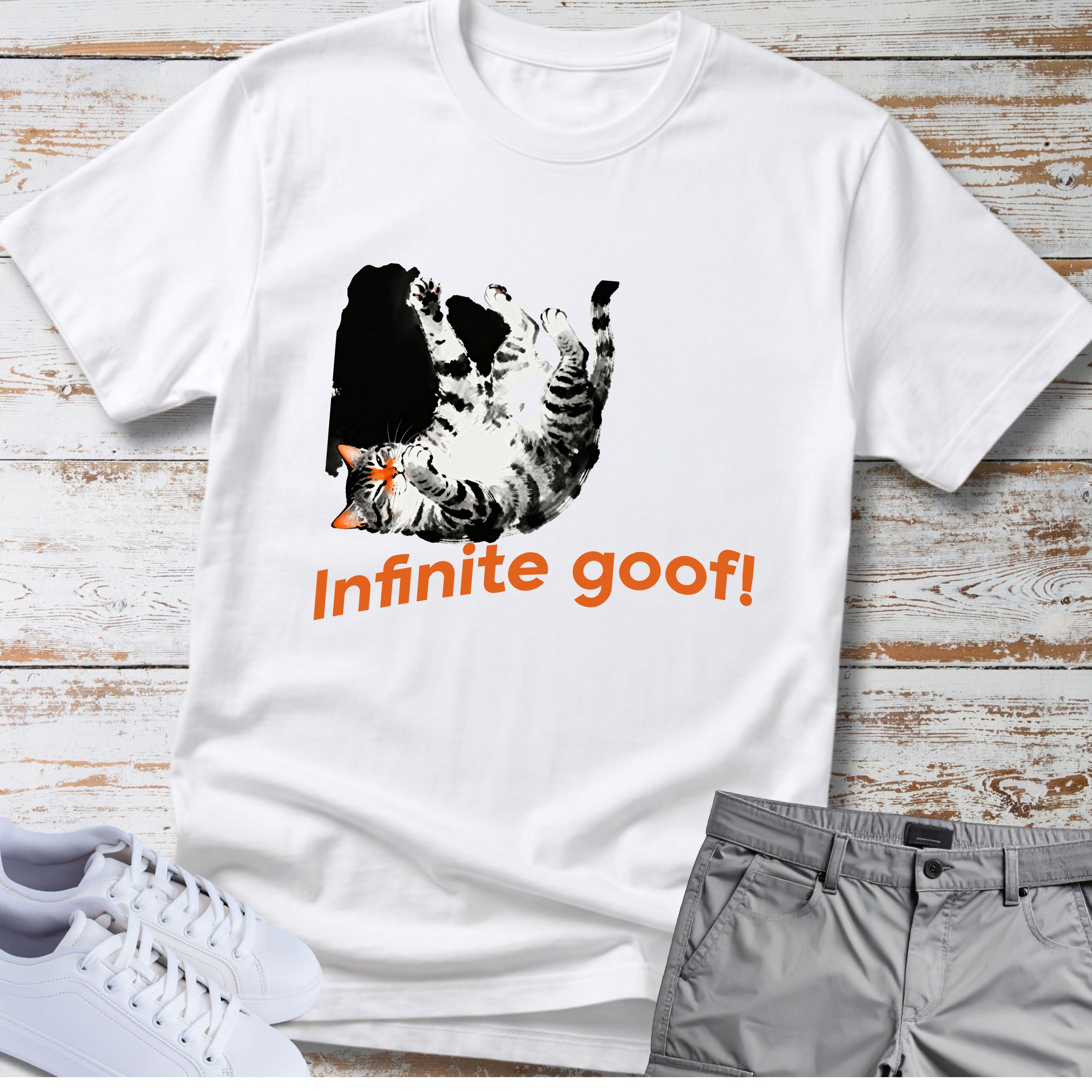 Cat 'Infinite Goof!' T-shirt
