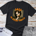 Cat "Sass in Every Patch" T-shirt