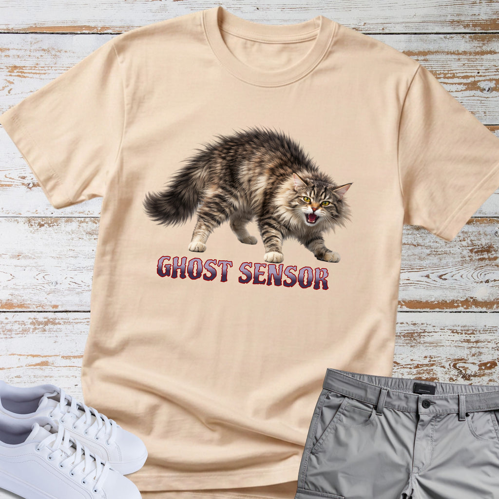 Cat Ghost Sensor T-Shirt