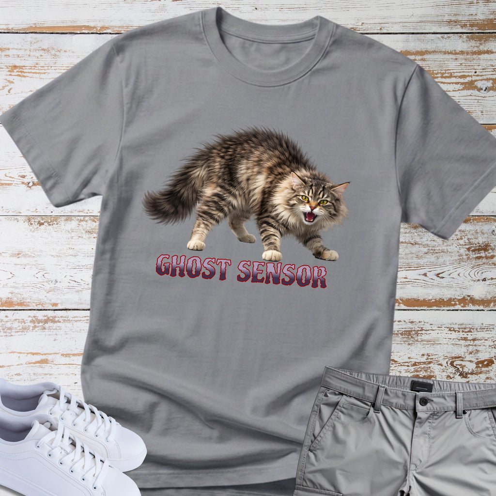 Cat Ghost Sensor T-Shirt