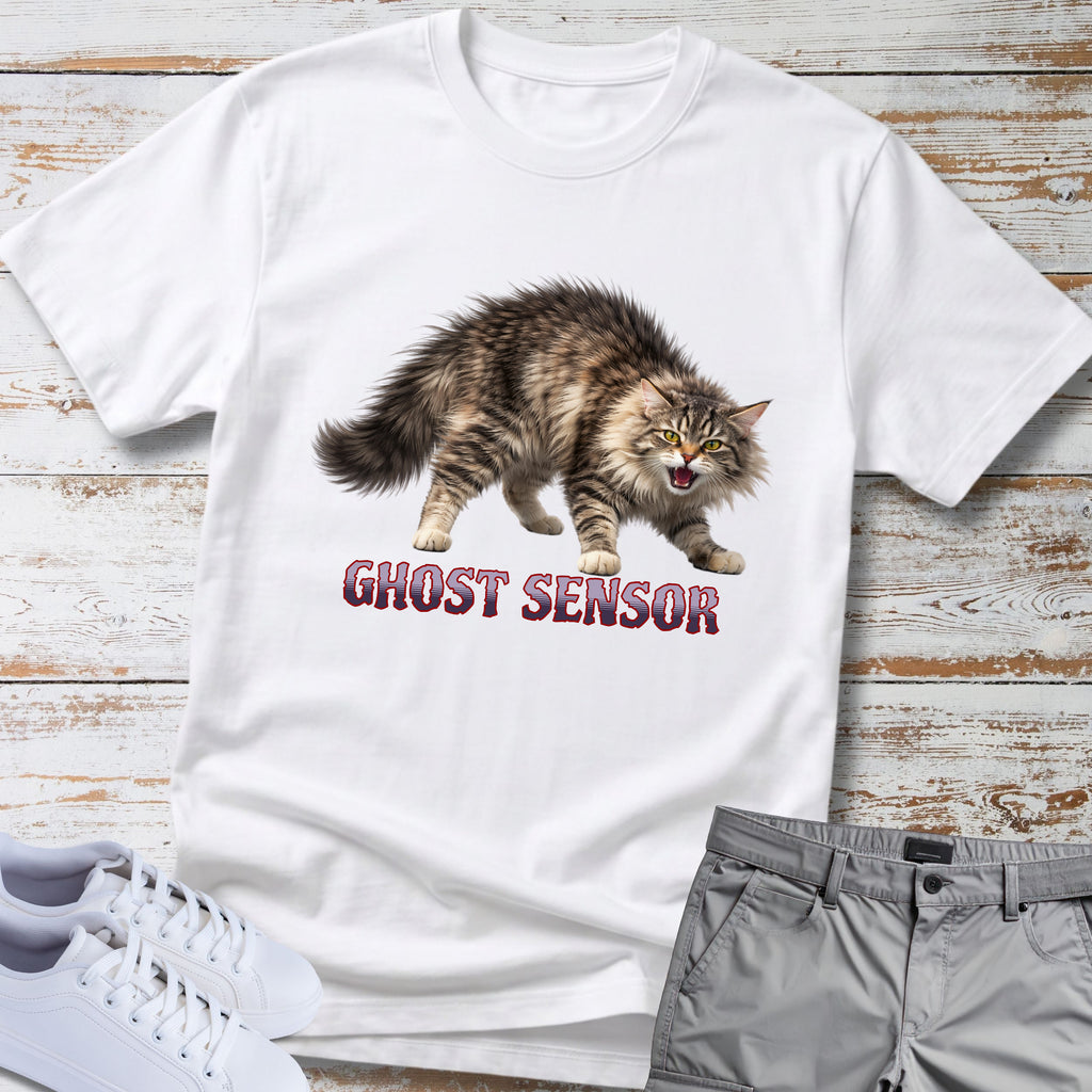 Cat Ghost Sensor T-Shirt