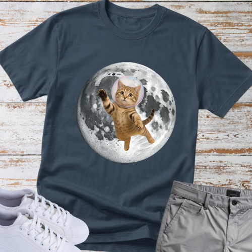 Cat Astronaut Kitty T‑Shirt