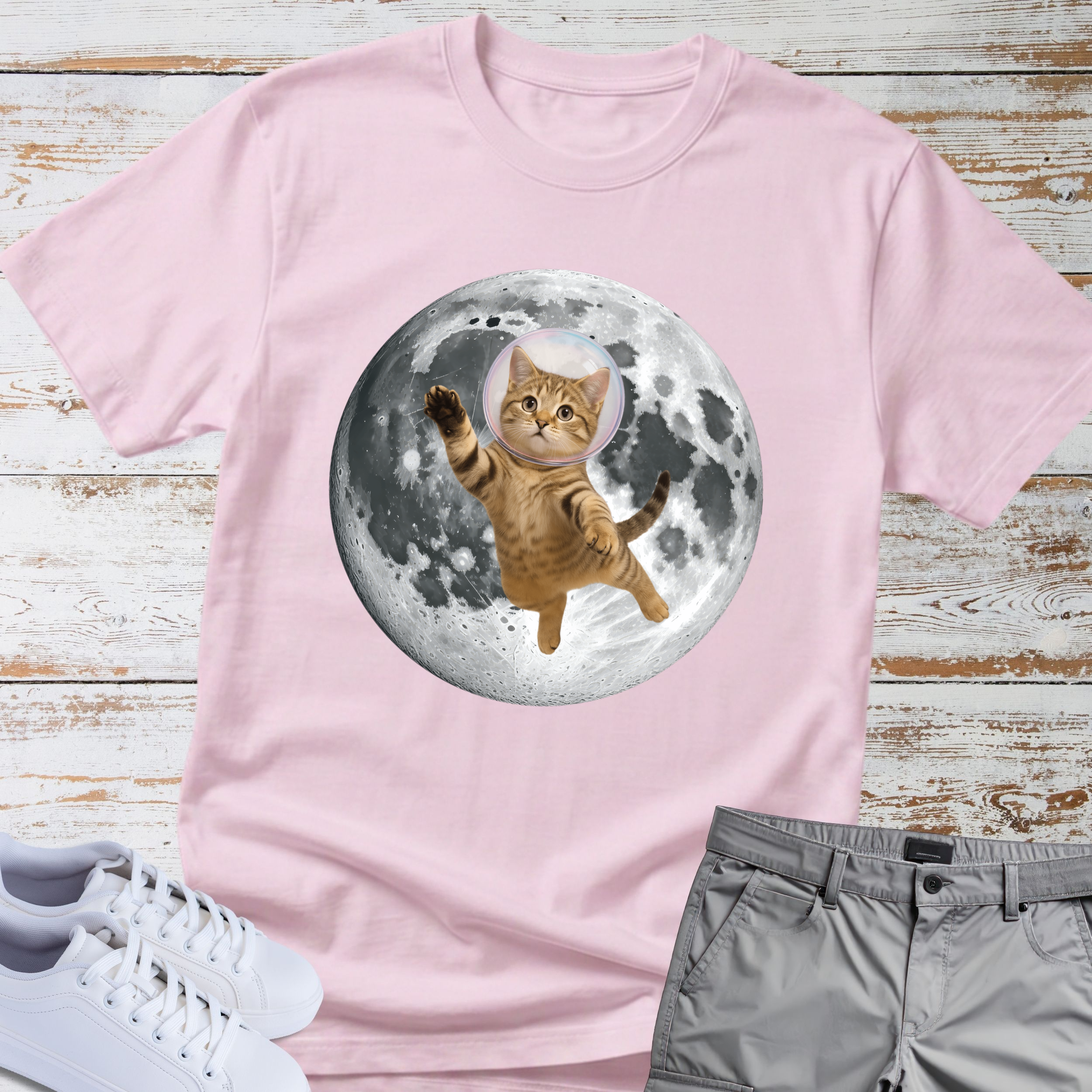 Cat Astronaut Kitty T‑Shirt
