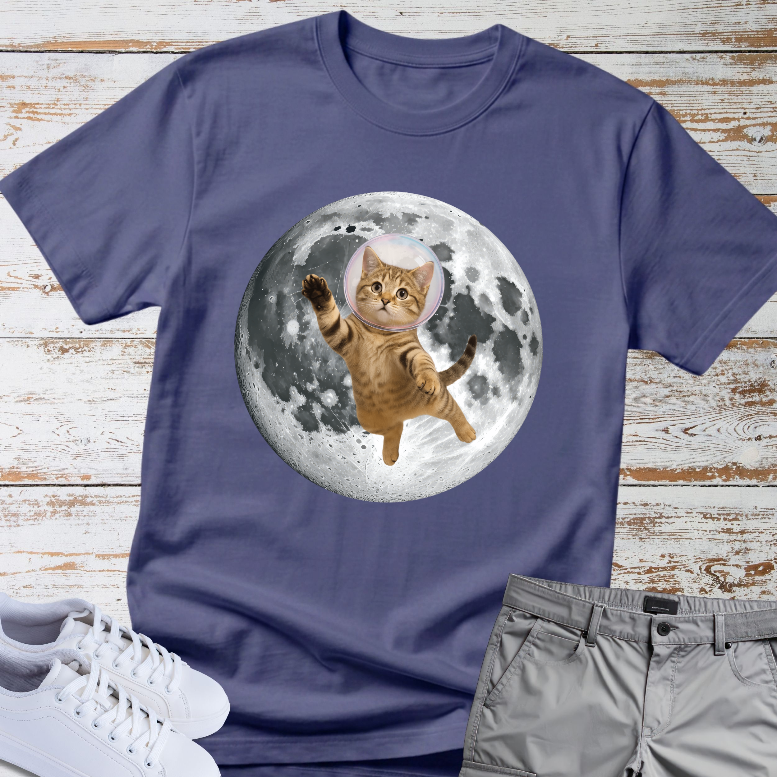 Cat Astronaut Kitty T‑Shirt