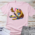 Bengal Cat & Butterfly T-Shirt