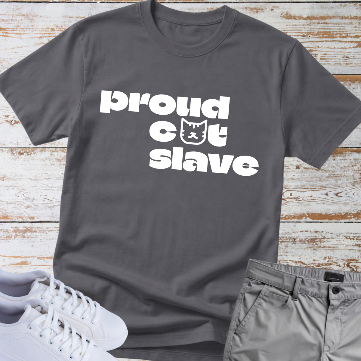 Cat — Proud Cat Slave Tee