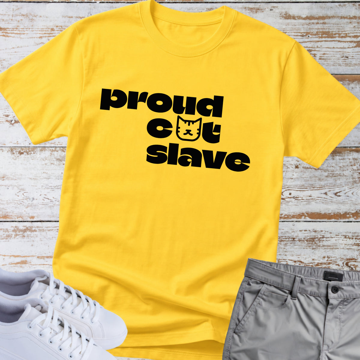 Cat — Proud Cat Slave Tee