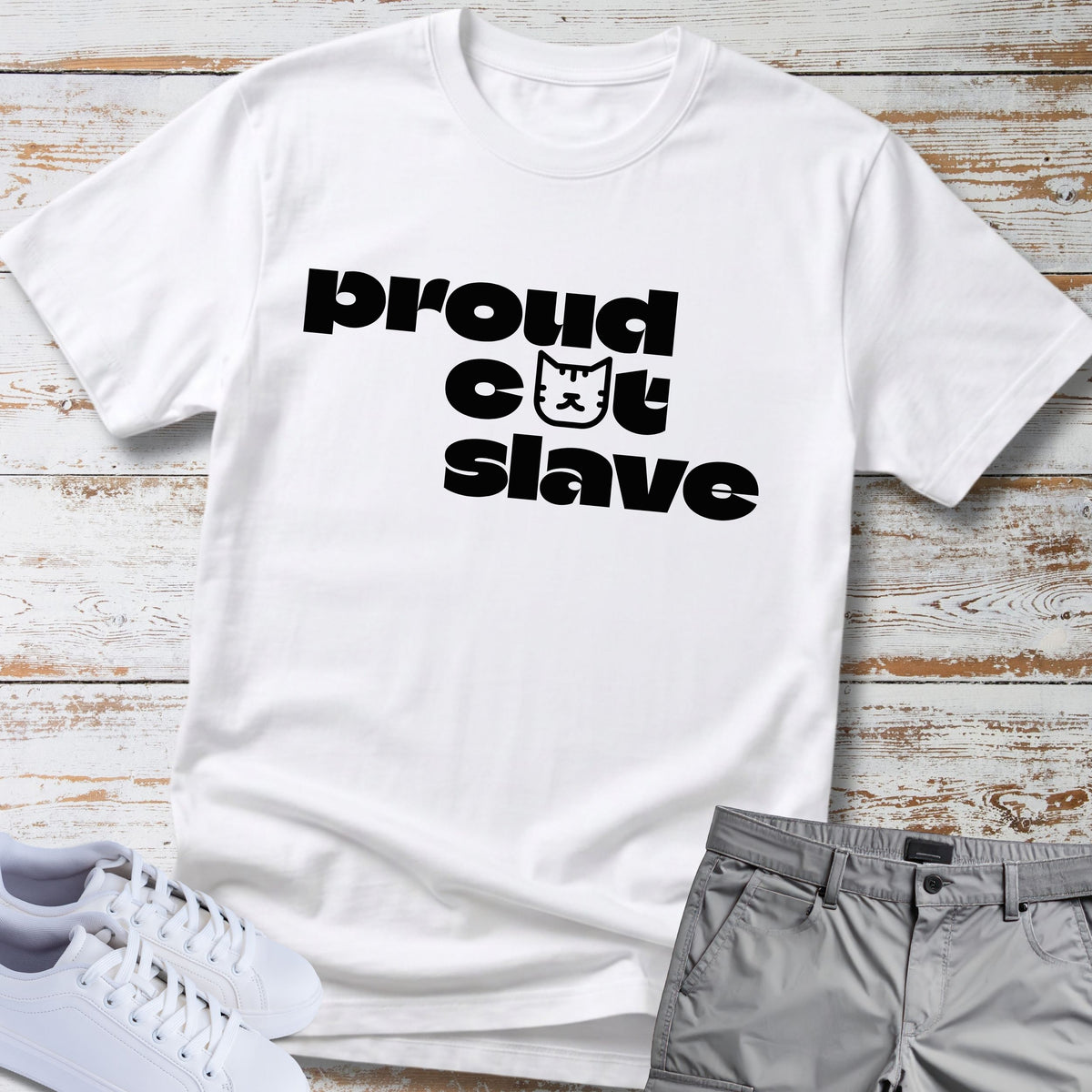Cat — Proud Cat Slave Tee