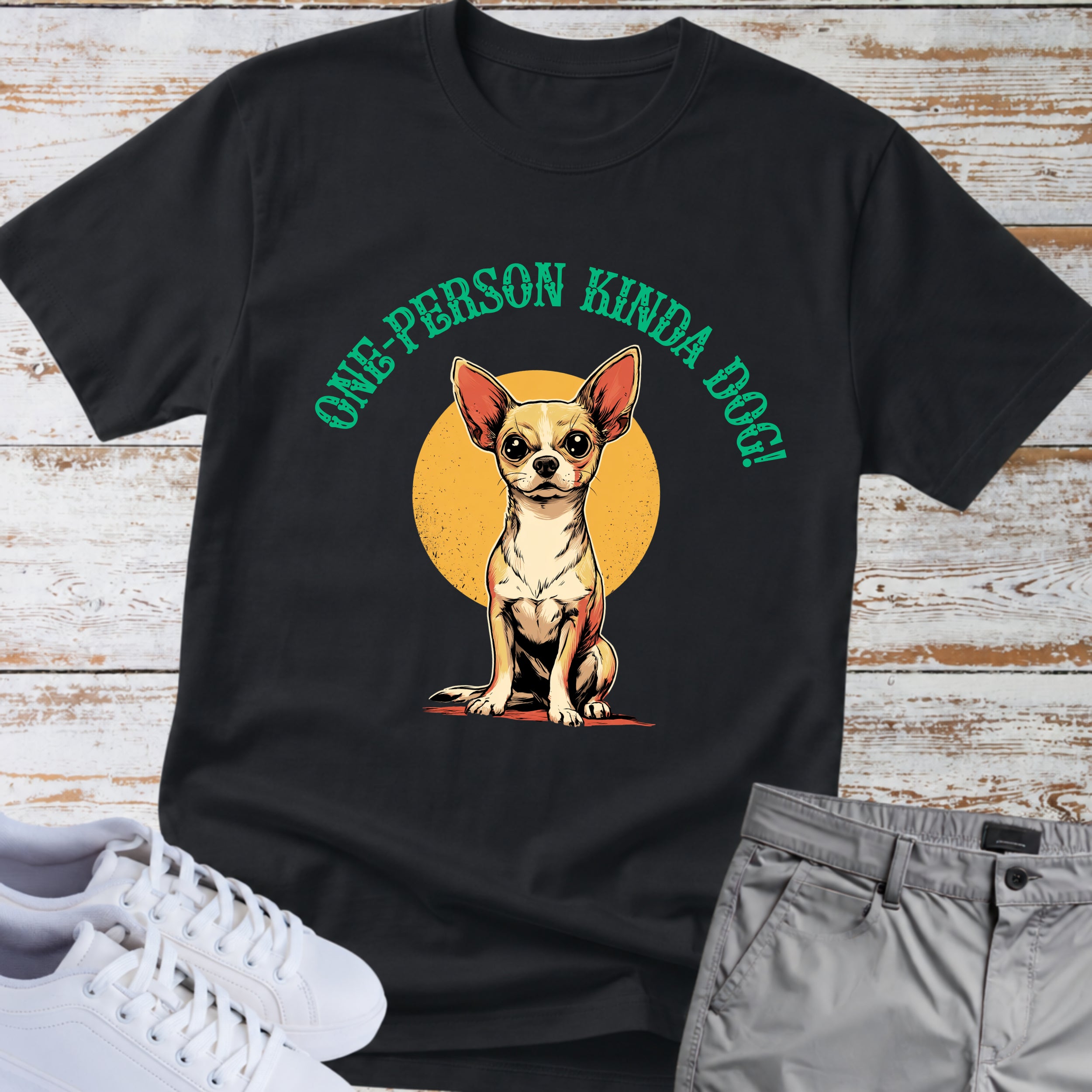 One Person Kinda Dog Chihuahua T-Shirt