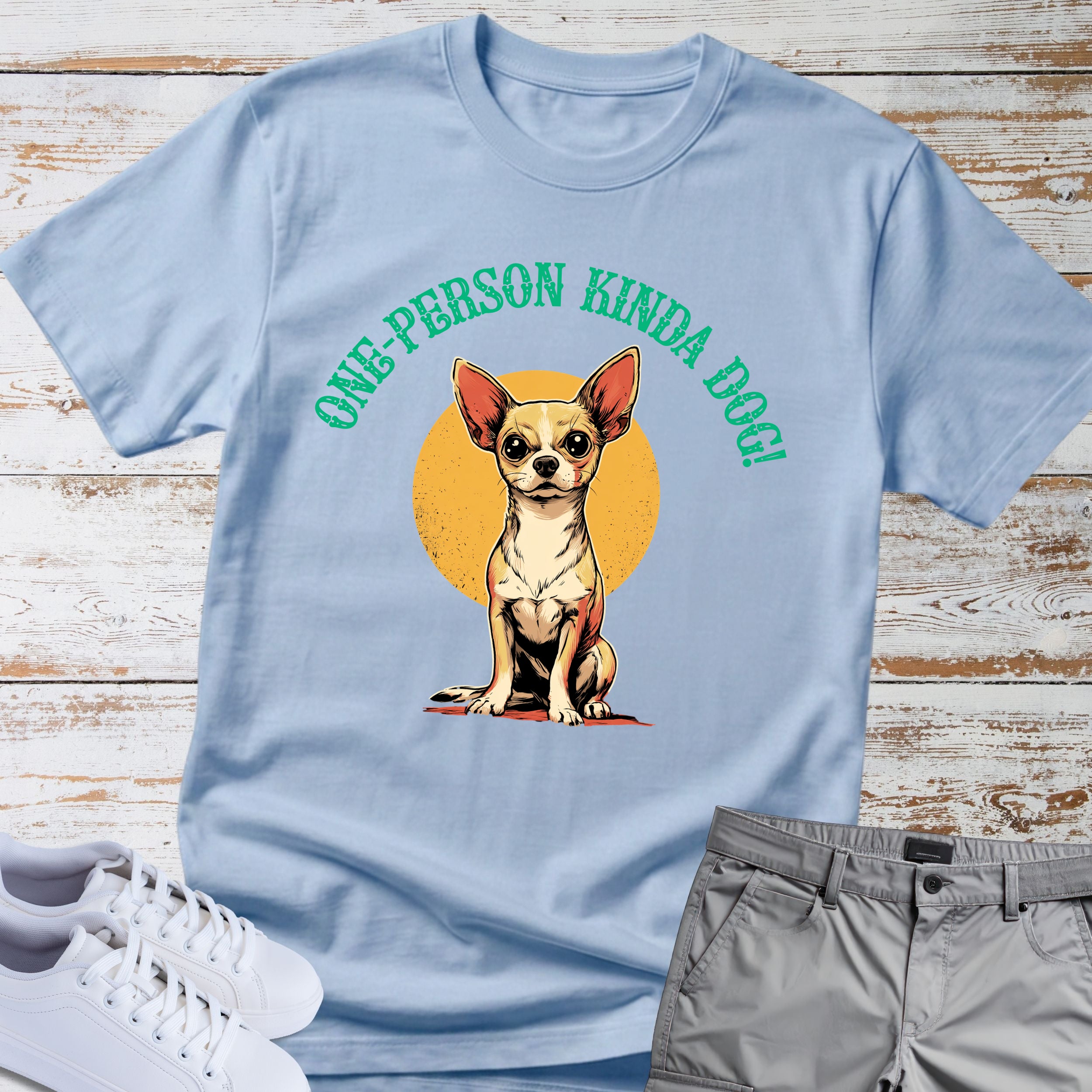 One Person Kinda Dog Chihuahua T-Shirt
