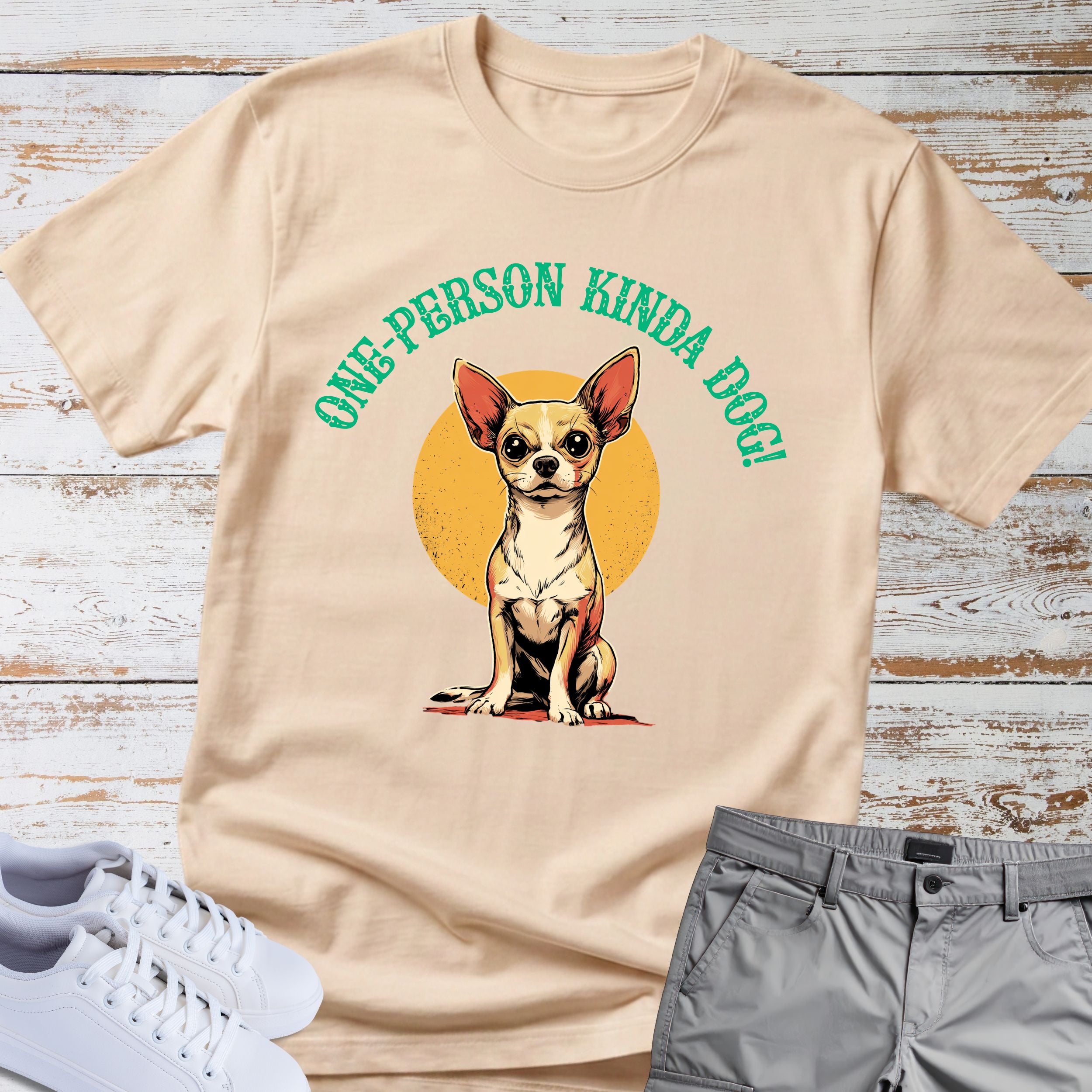 One Person Kinda Dog Chihuahua T-Shirt