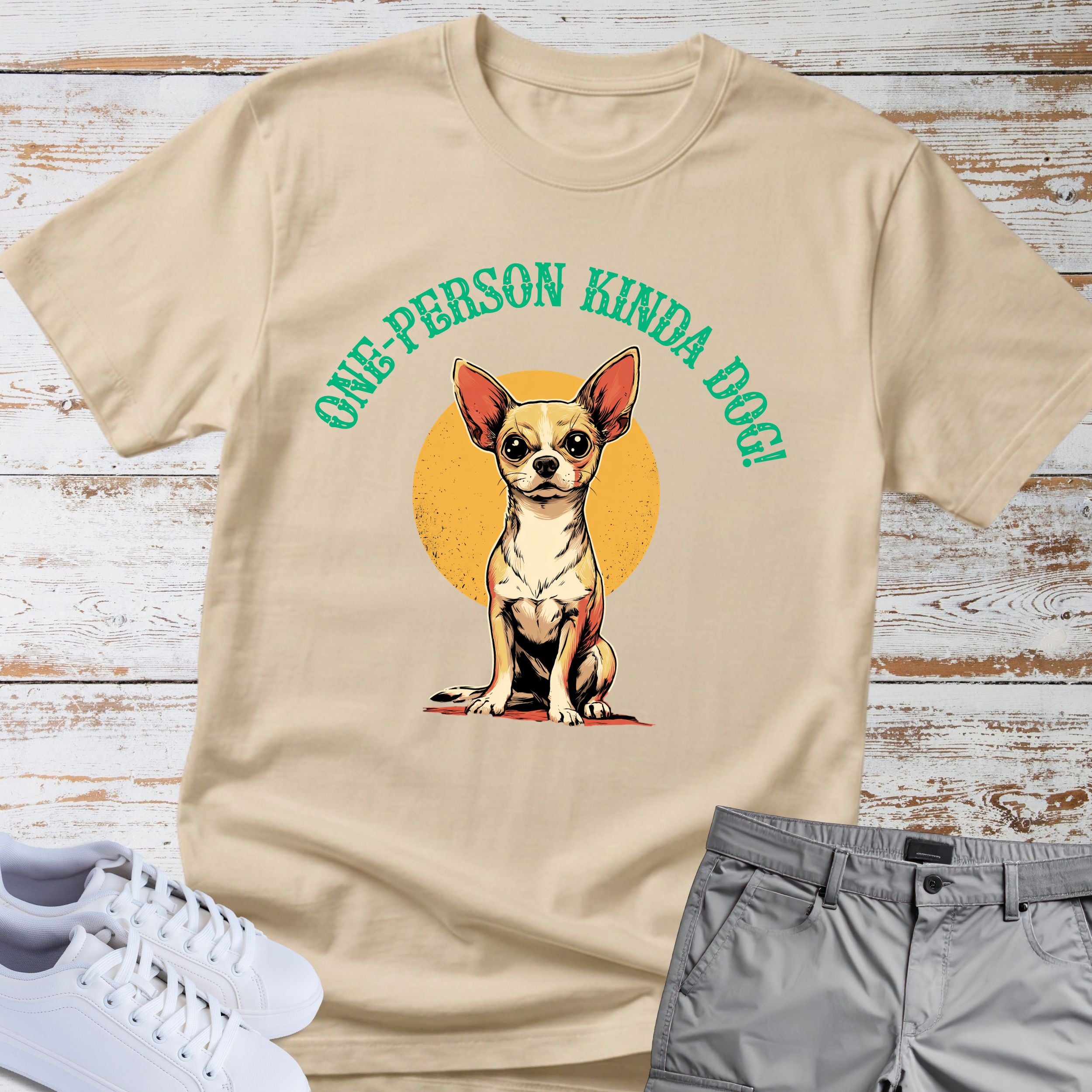 One Person Kinda Dog Chihuahua T-Shirt