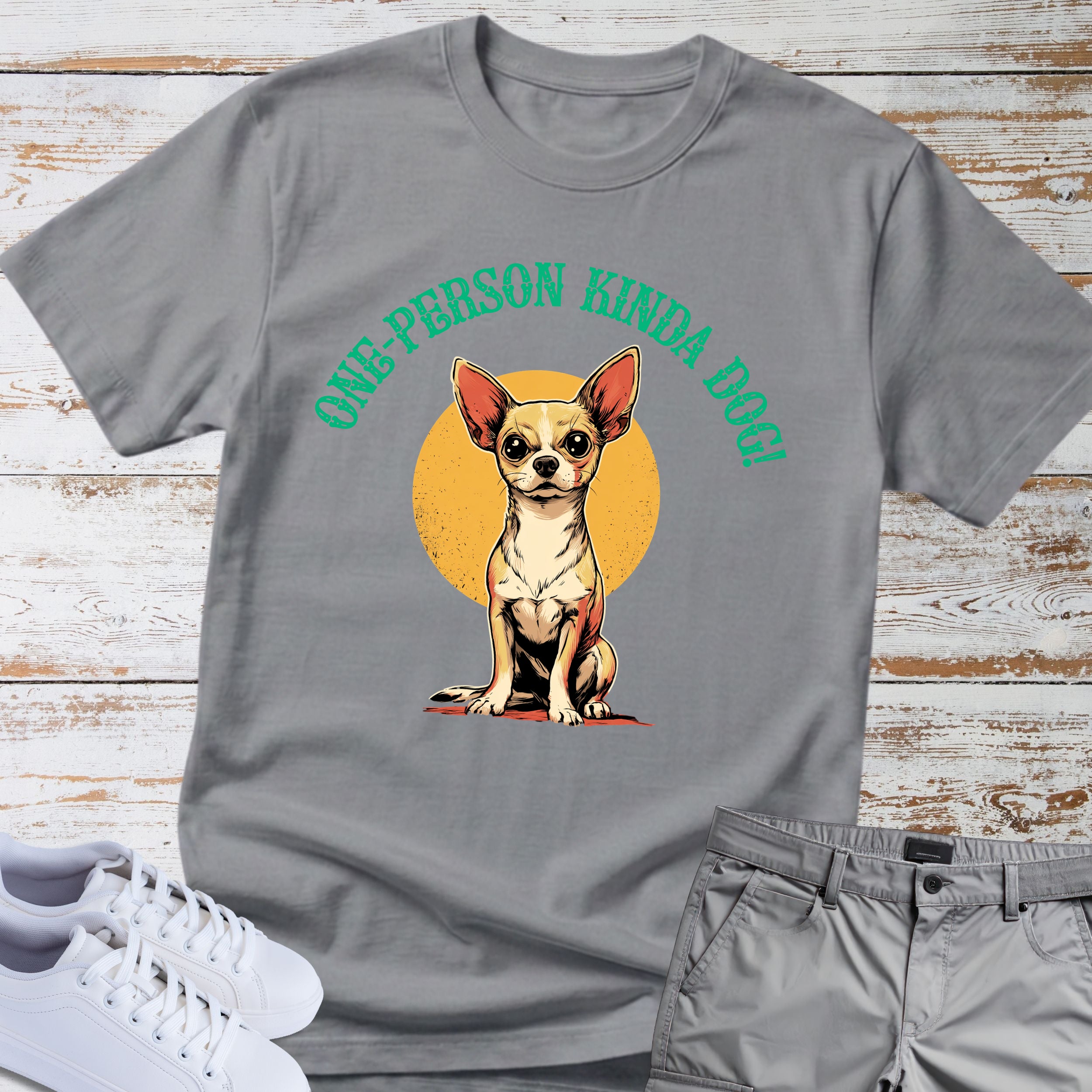 One Person Kinda Dog Chihuahua T-Shirt