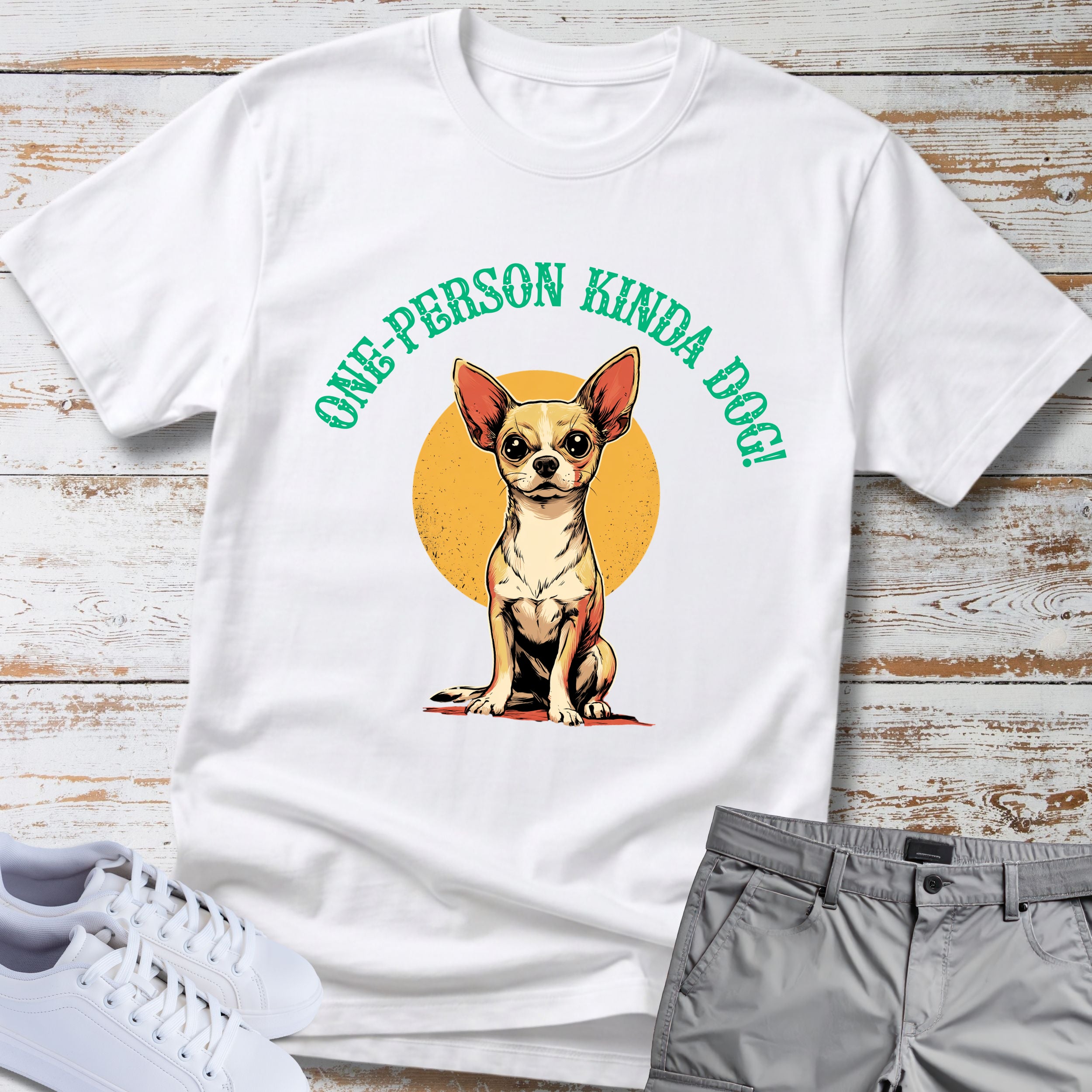 One Person Kinda Dog Chihuahua T-Shirt
