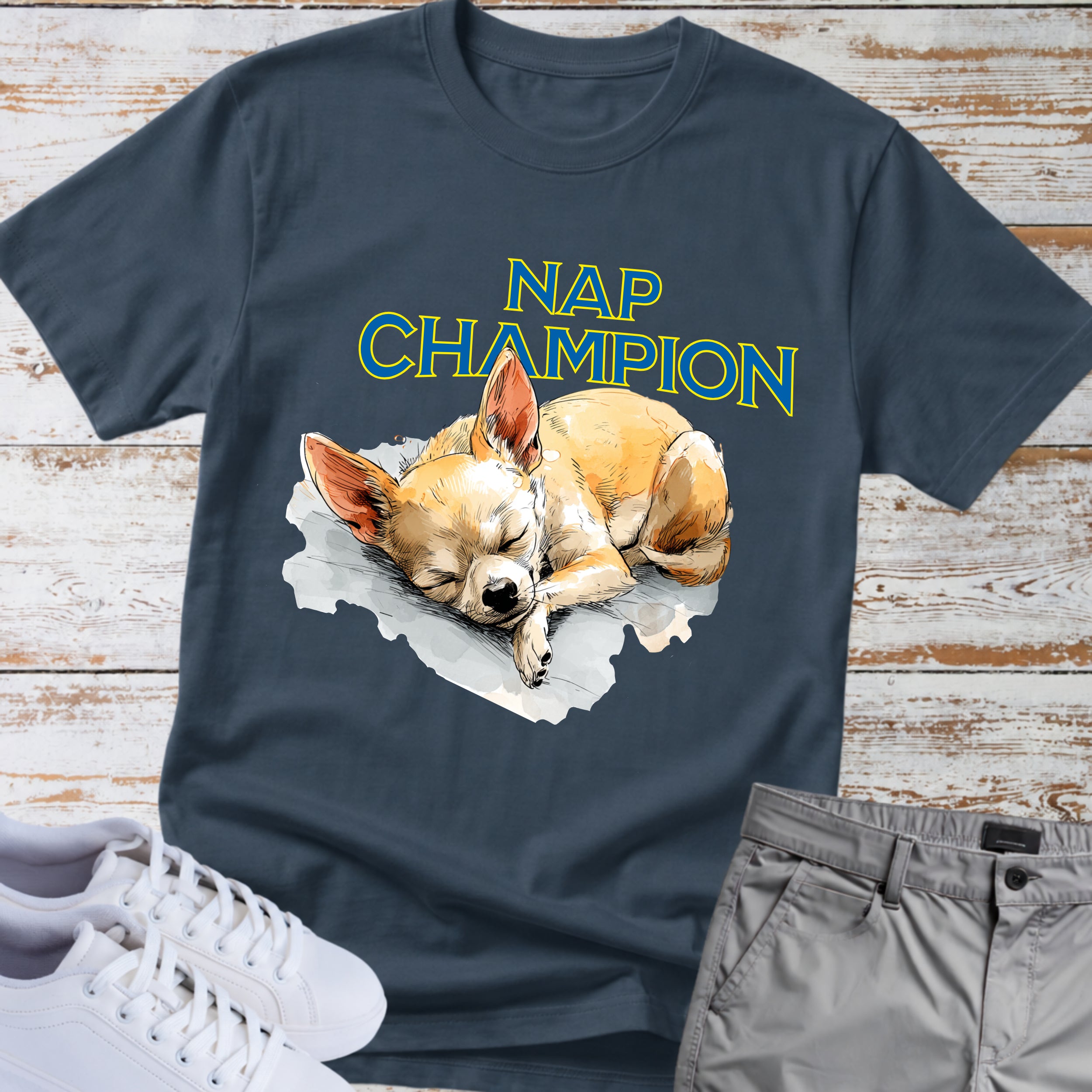 Nap Champion Chihuahua T-Shirt