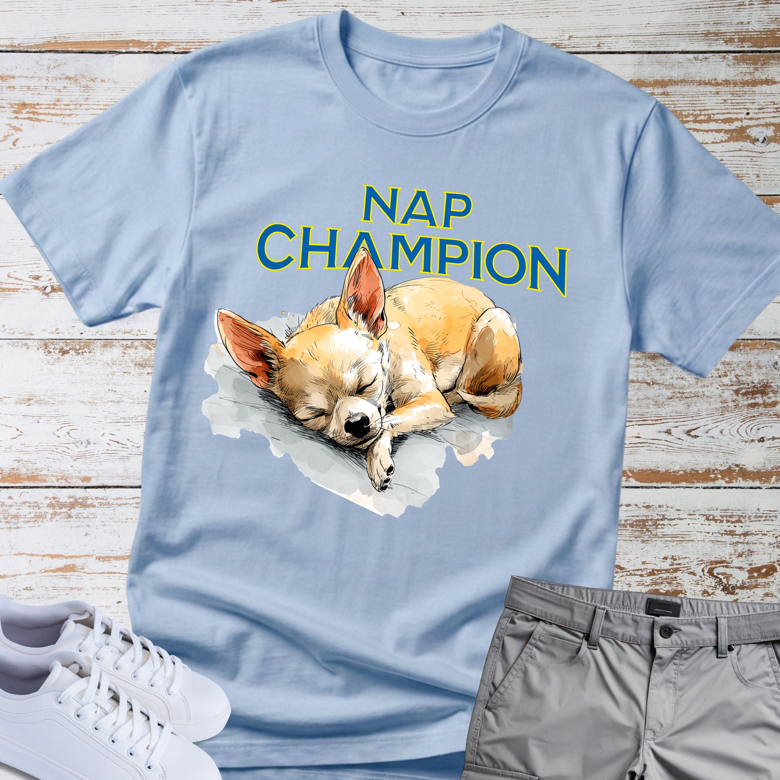 Nap Champion Chihuahua T-Shirt