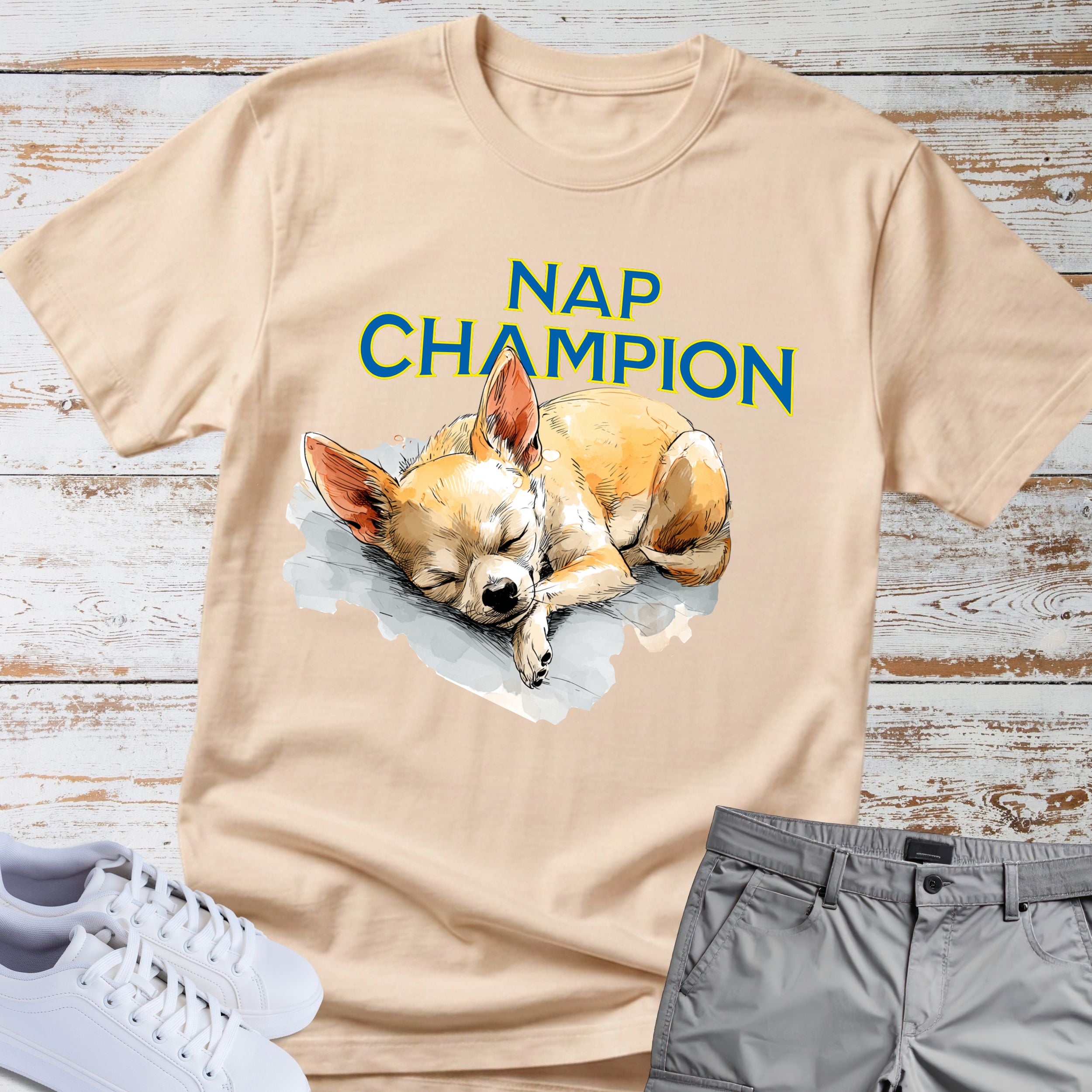 Nap Champion Chihuahua T-Shirt