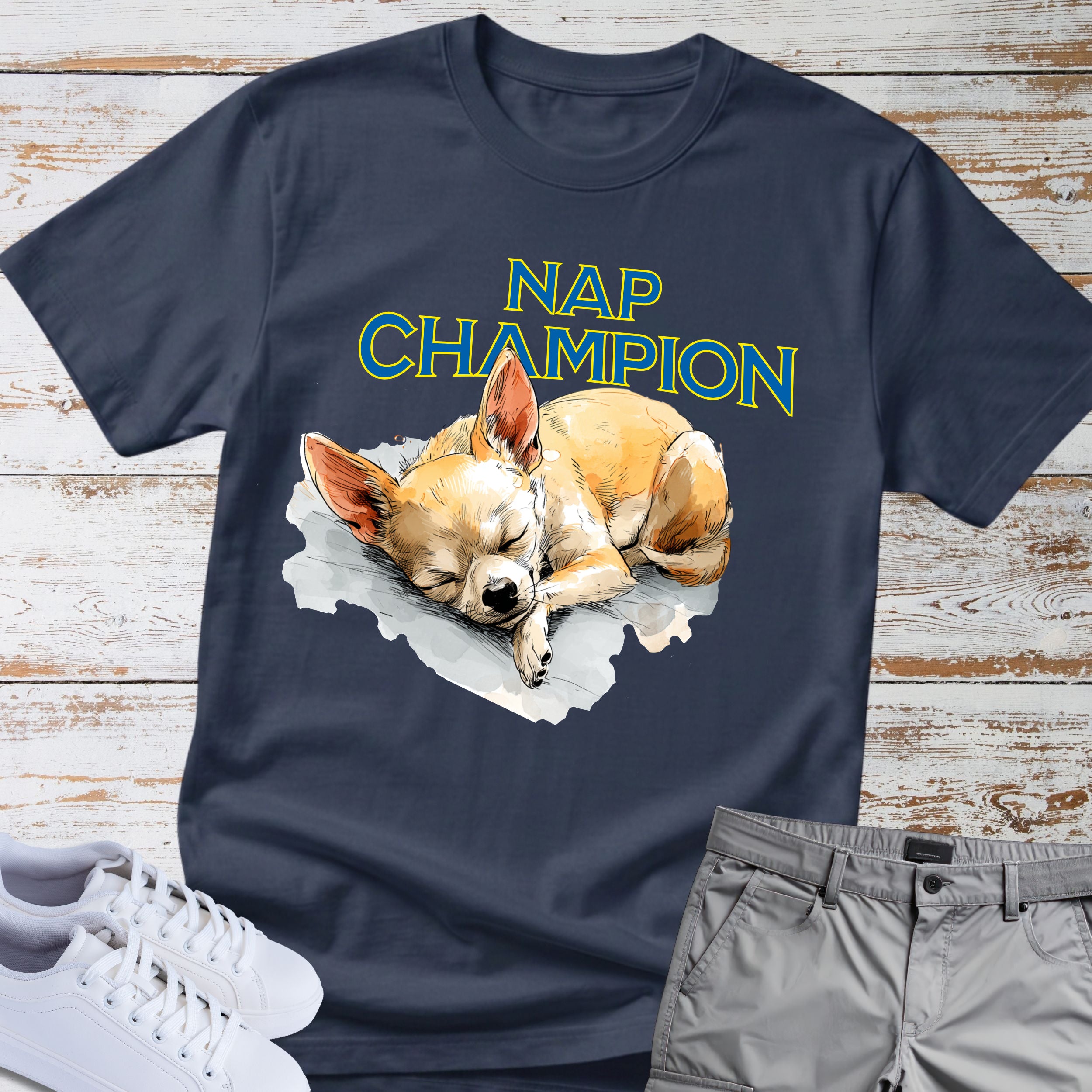 Nap Champion Chihuahua T-Shirt