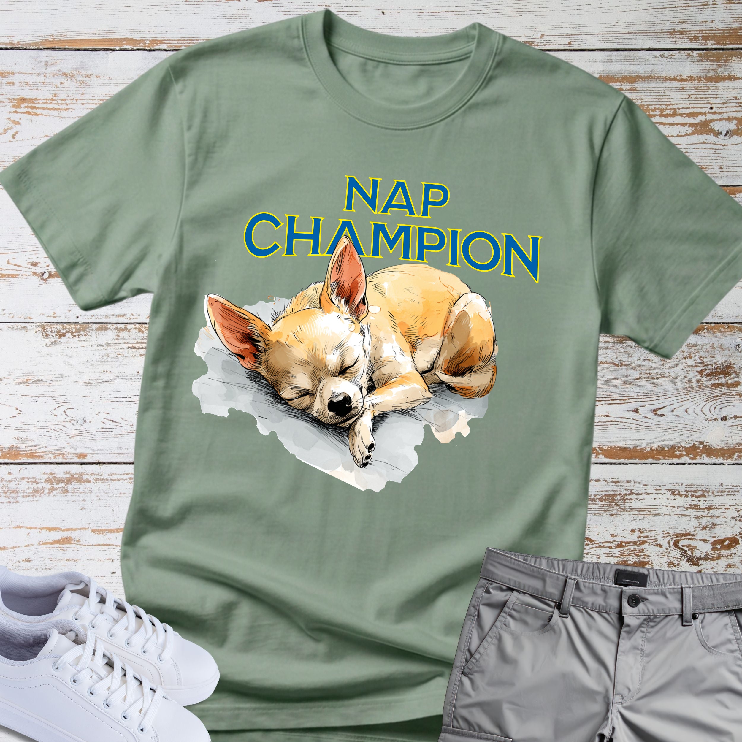 Nap Champion Chihuahua T-Shirt