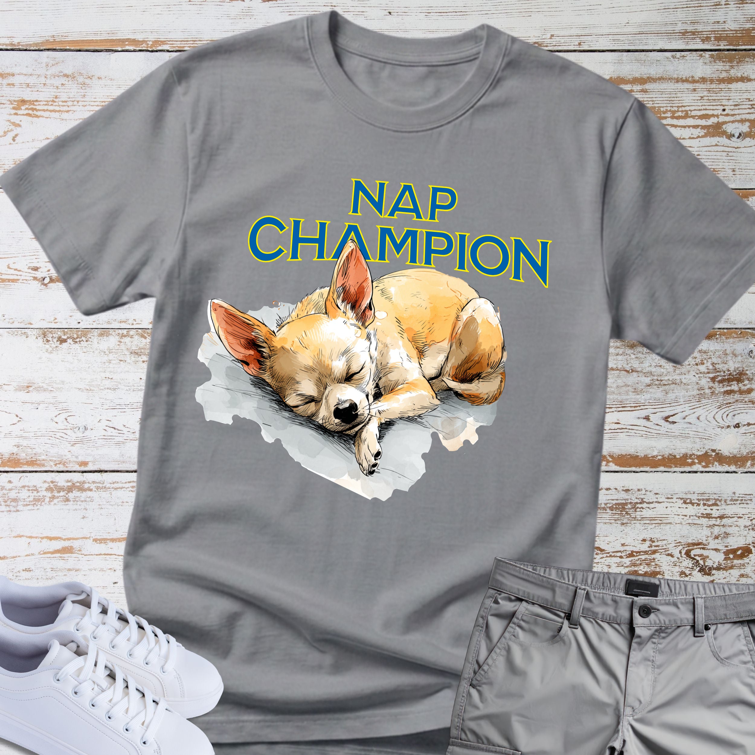 Nap Champion Chihuahua T-Shirt