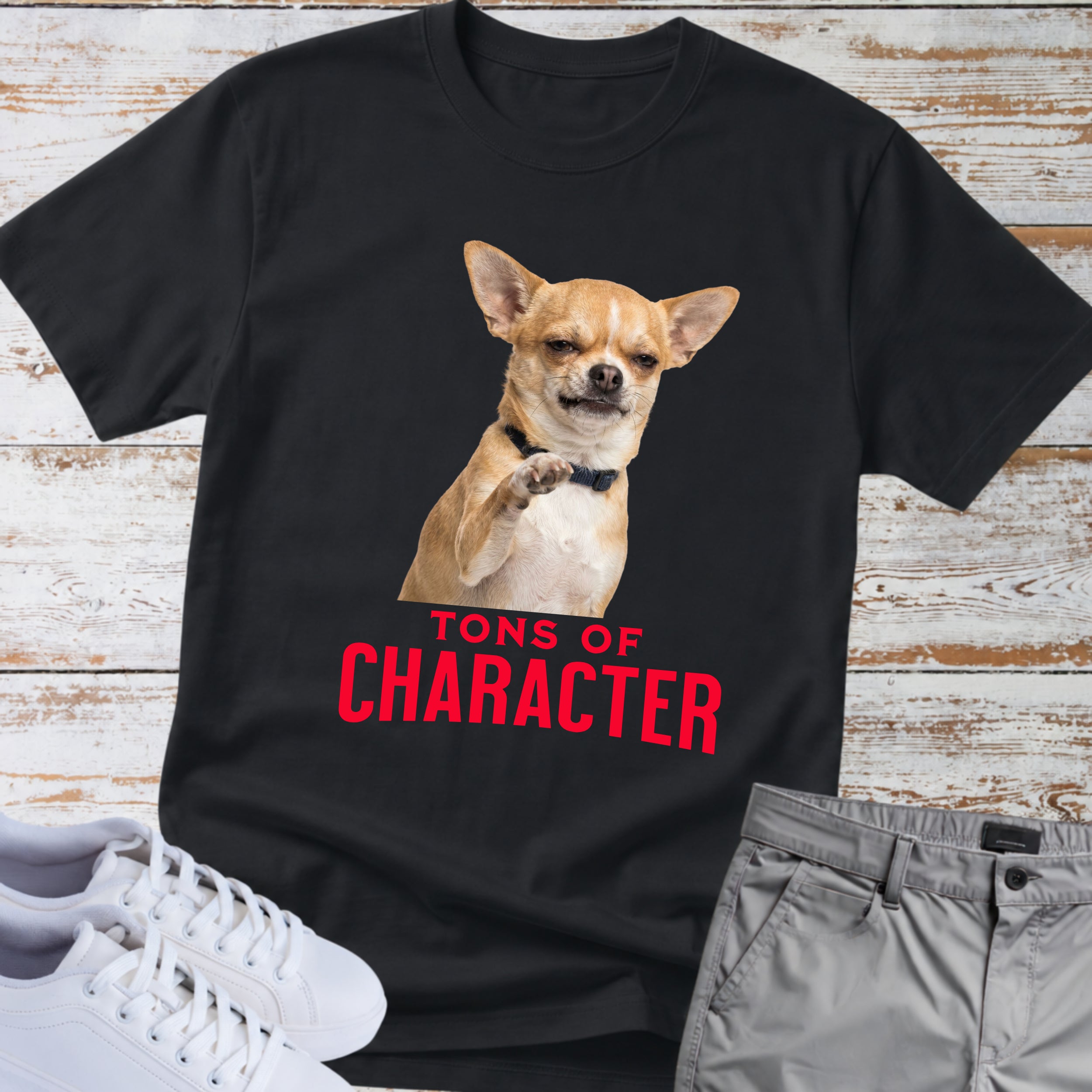 Tons of Character Chihuahua T-Shirt