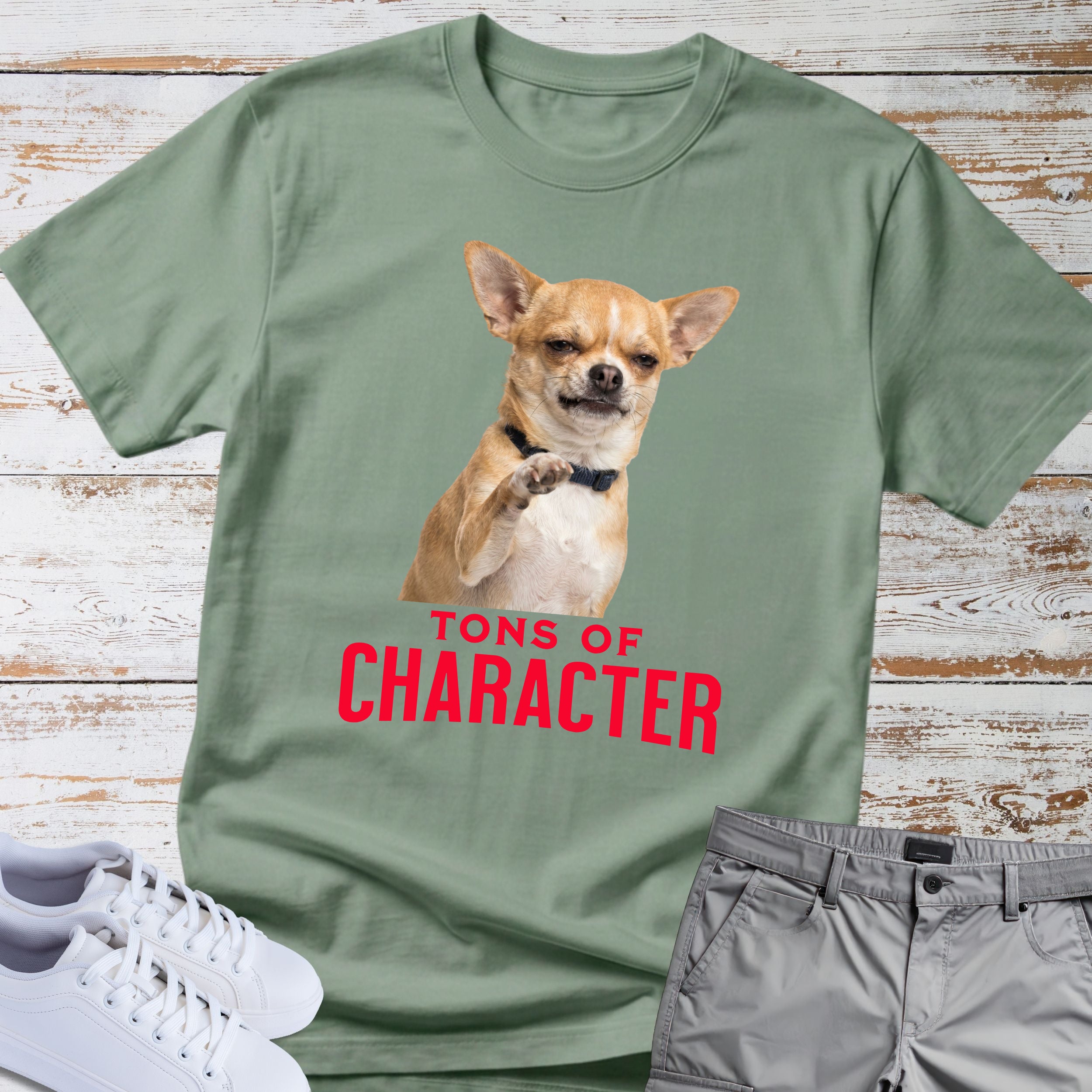 Tons of Character Chihuahua T-Shirt