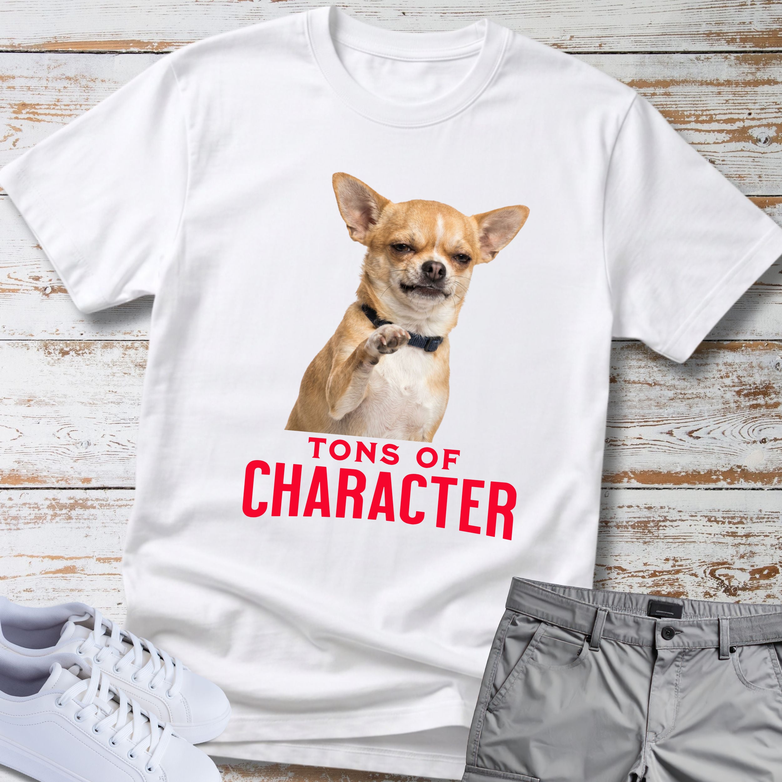 Tons of Character Chihuahua T-Shirt
