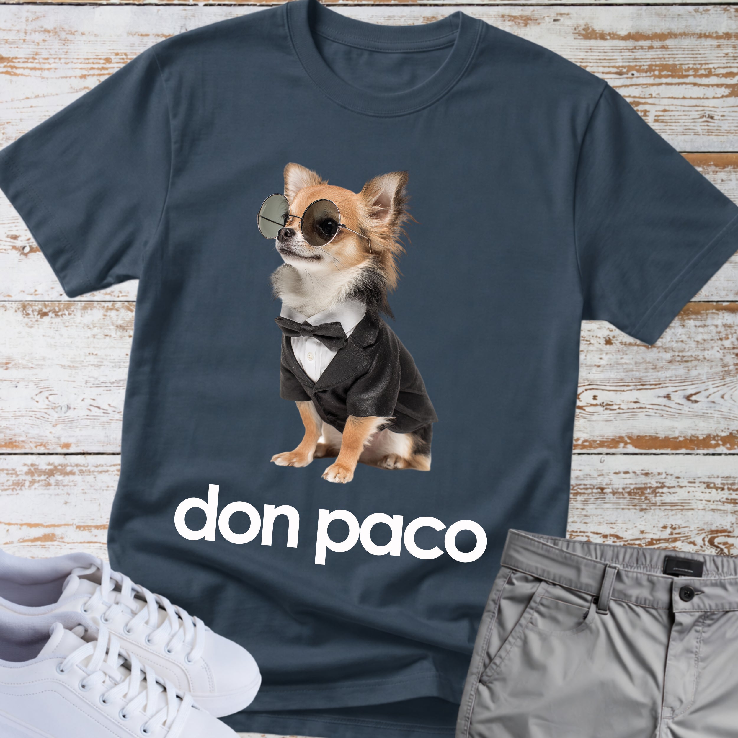 Don Paco Boss Dog Chihuahua T-Shirt