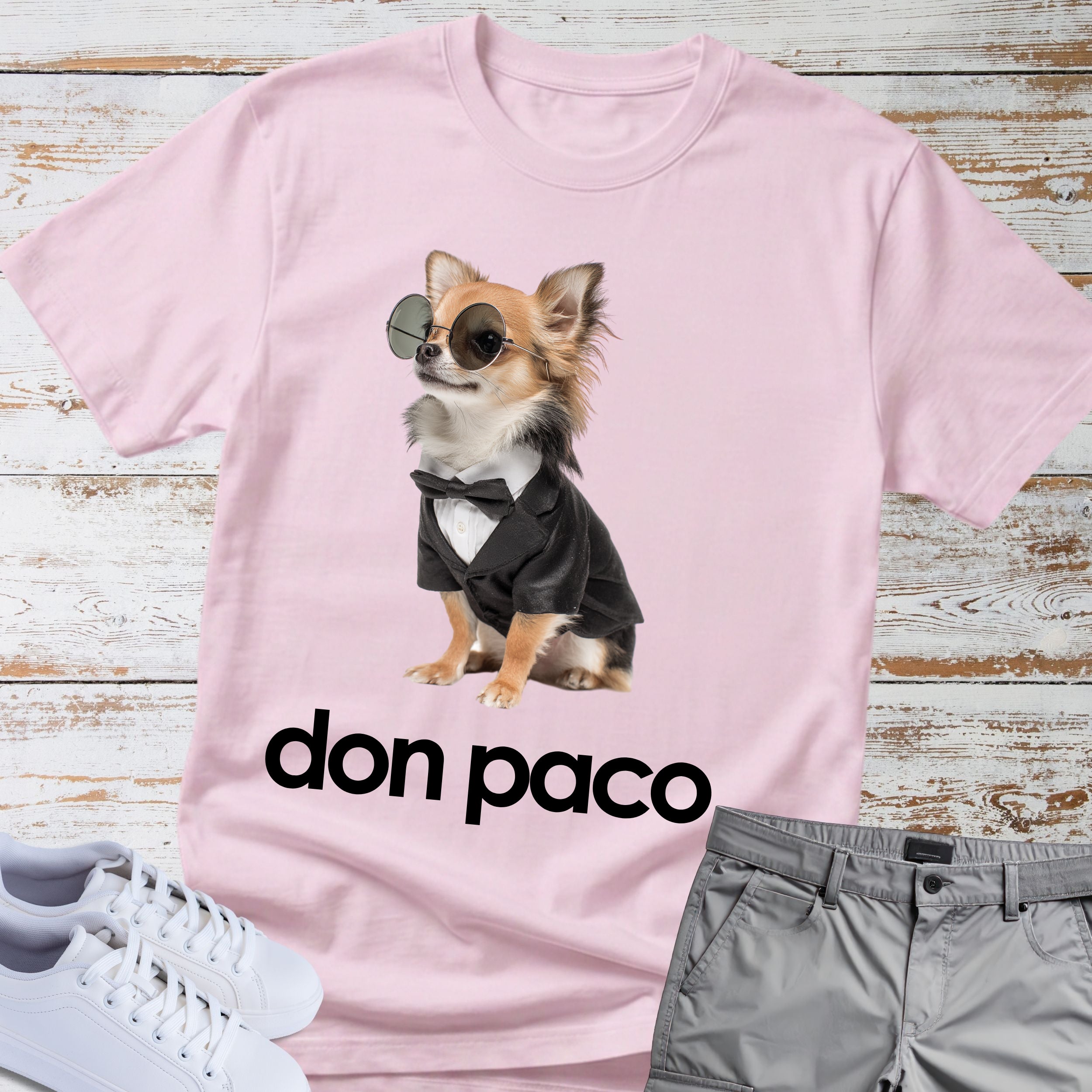 Don Paco Boss Dog Chihuahua T-Shirt