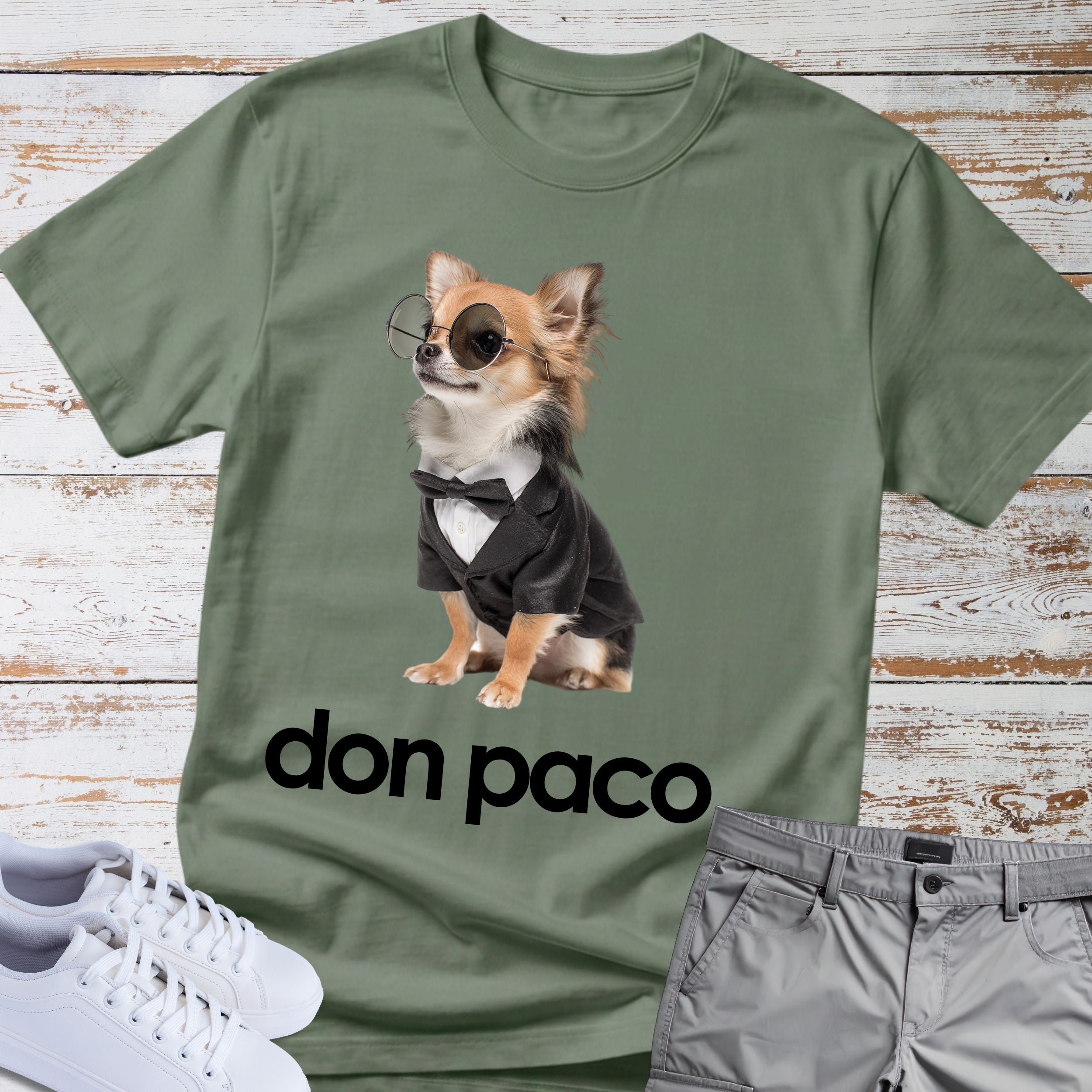 Don Paco Boss Dog Chihuahua T-Shirt