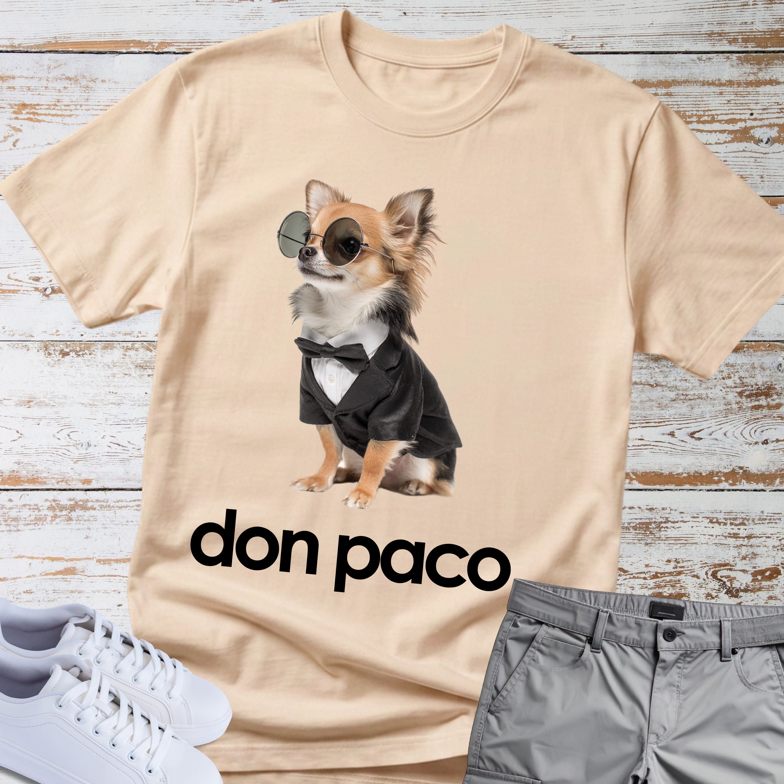 Don Paco Boss Dog Chihuahua T-Shirt