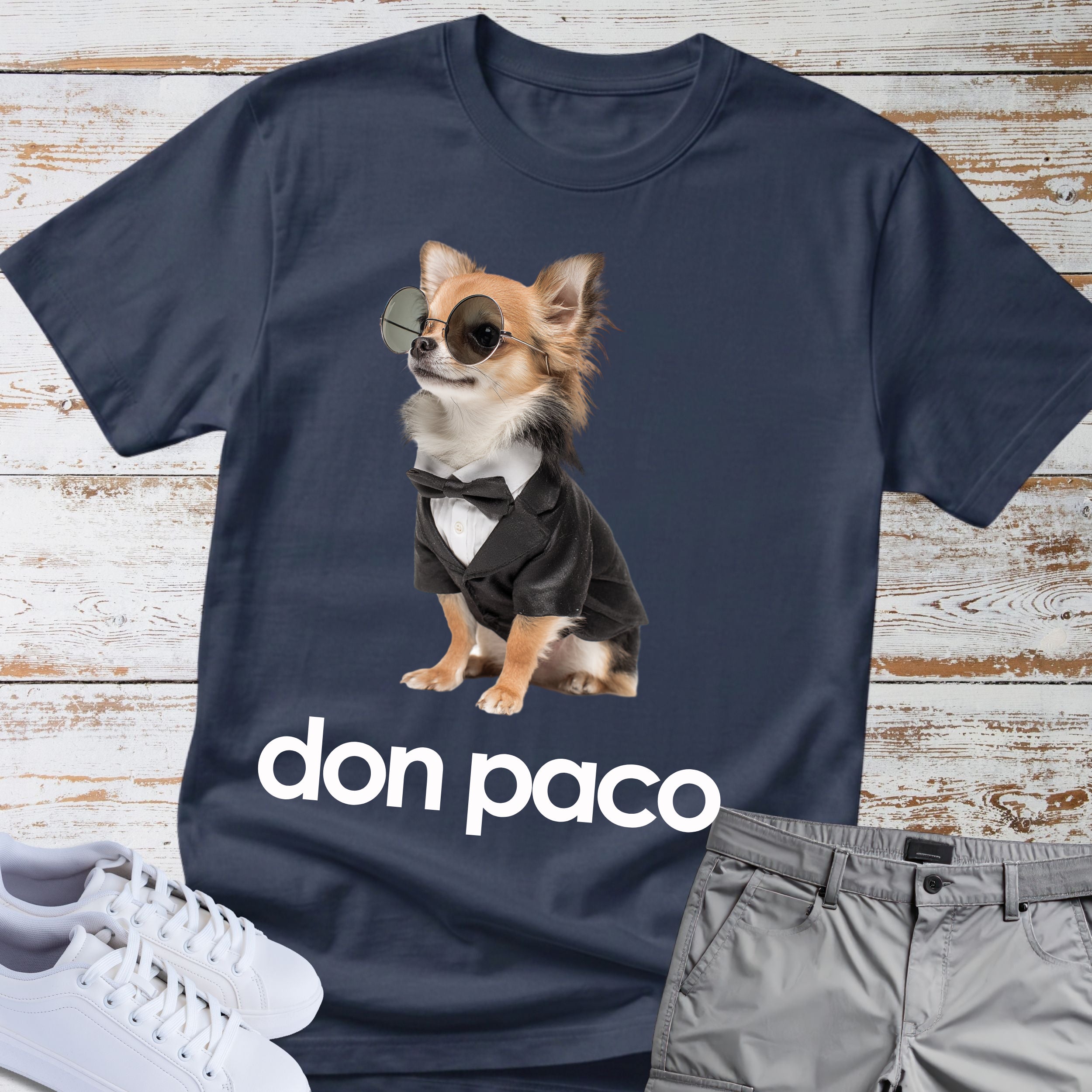 Don Paco Boss Dog Chihuahua T-Shirt