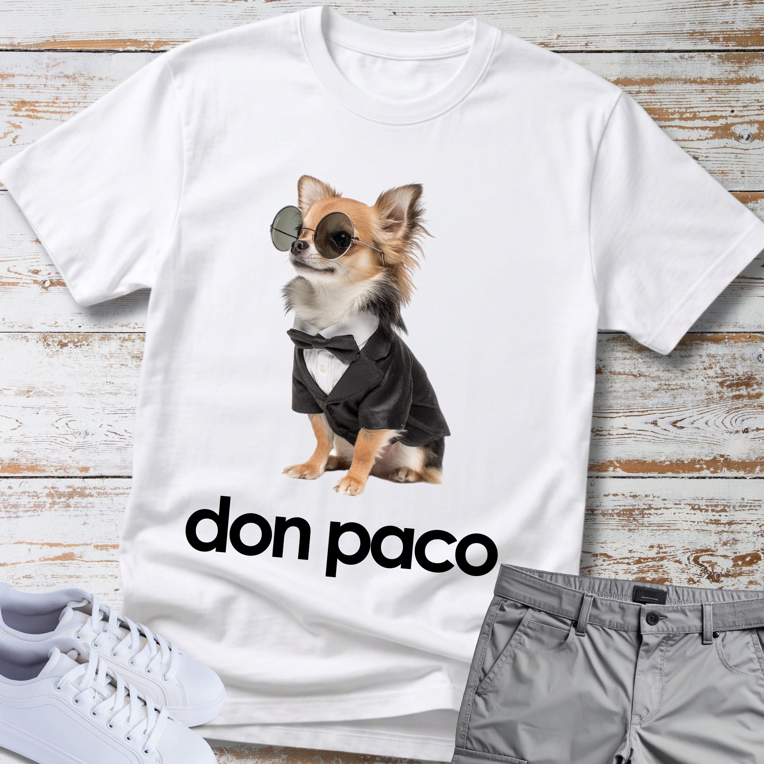 Don Paco Boss Dog Chihuahua T-Shirt