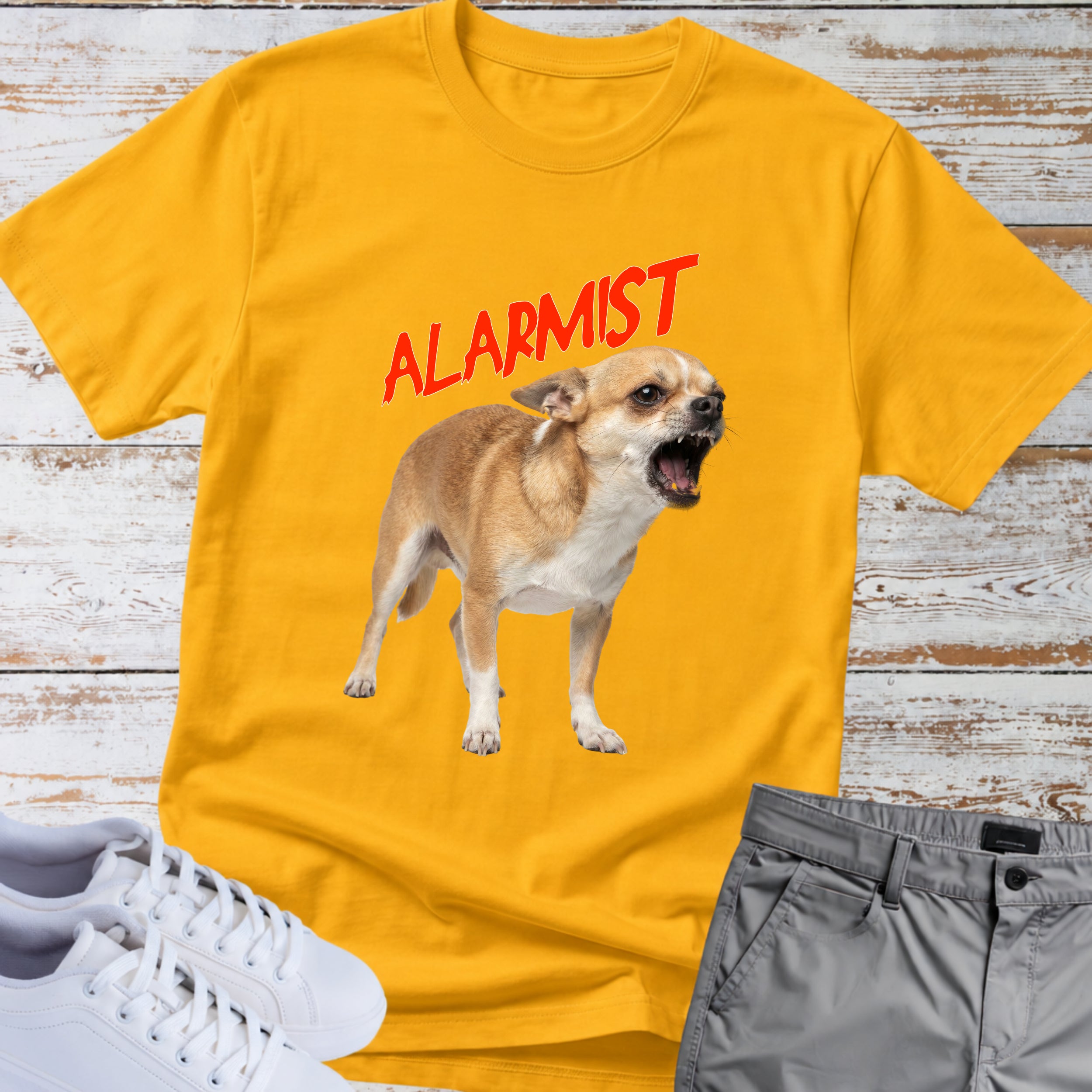 Alarmist Chihuahua T-Shirt