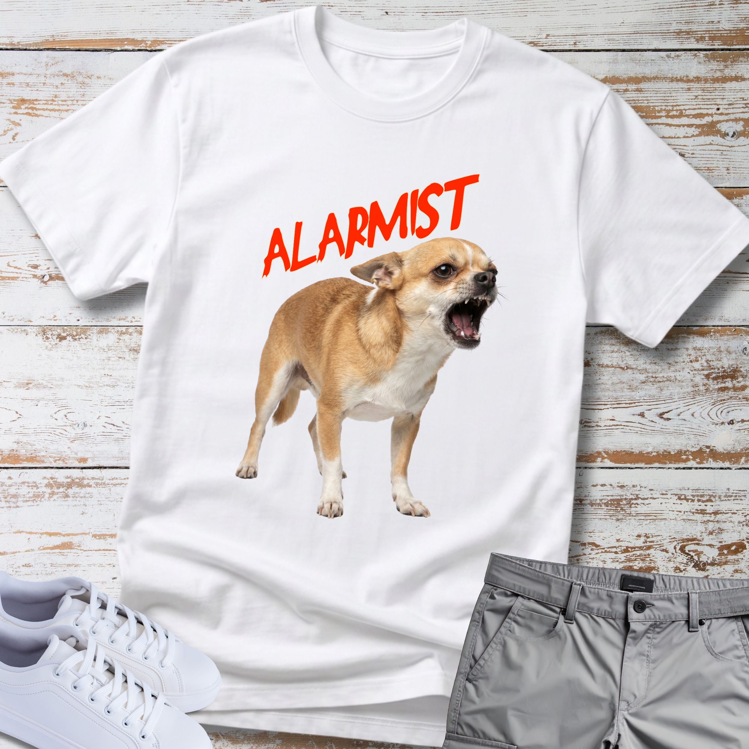 Alarmist Chihuahua T-Shirt