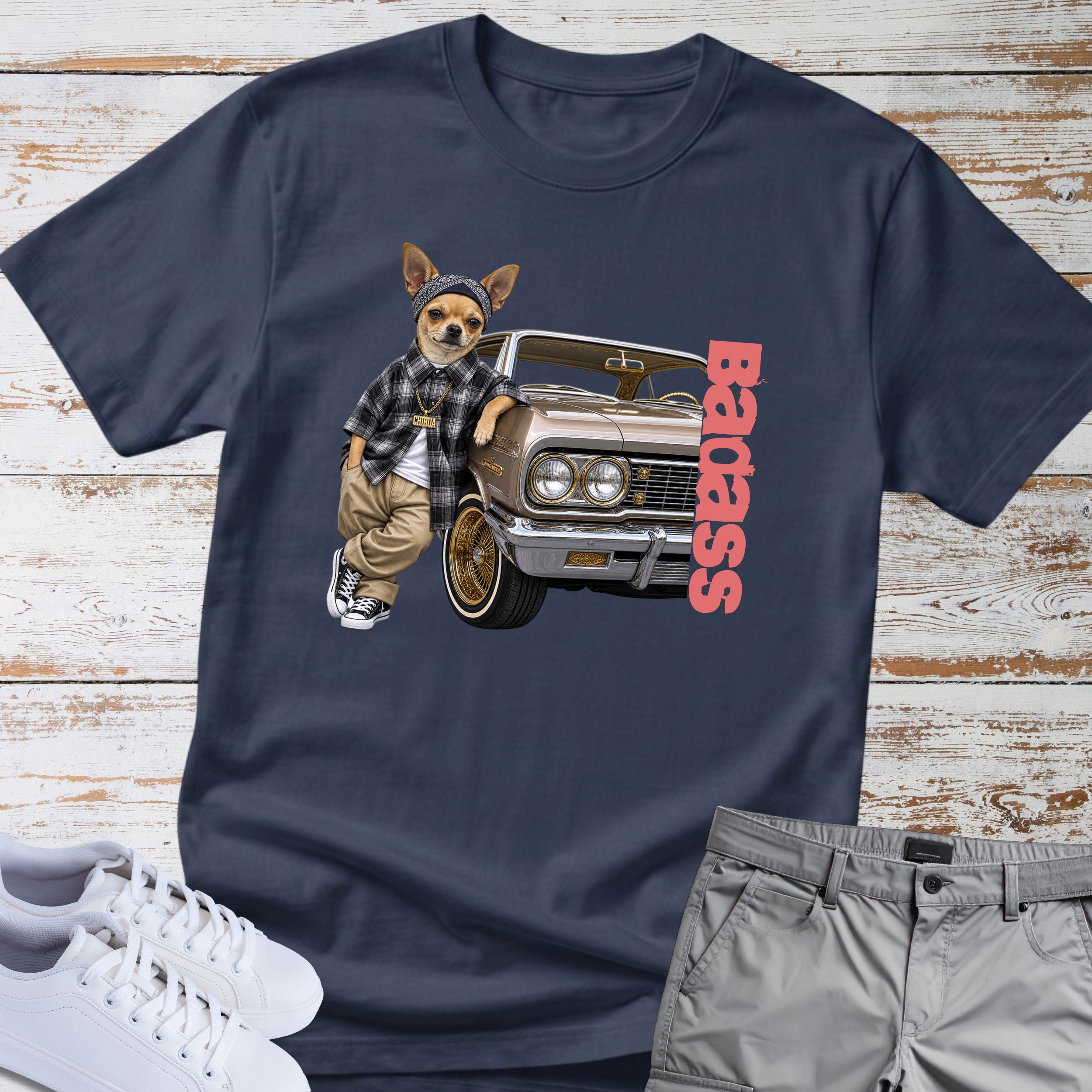 Chihuahua Lowrider Street T-Shirt