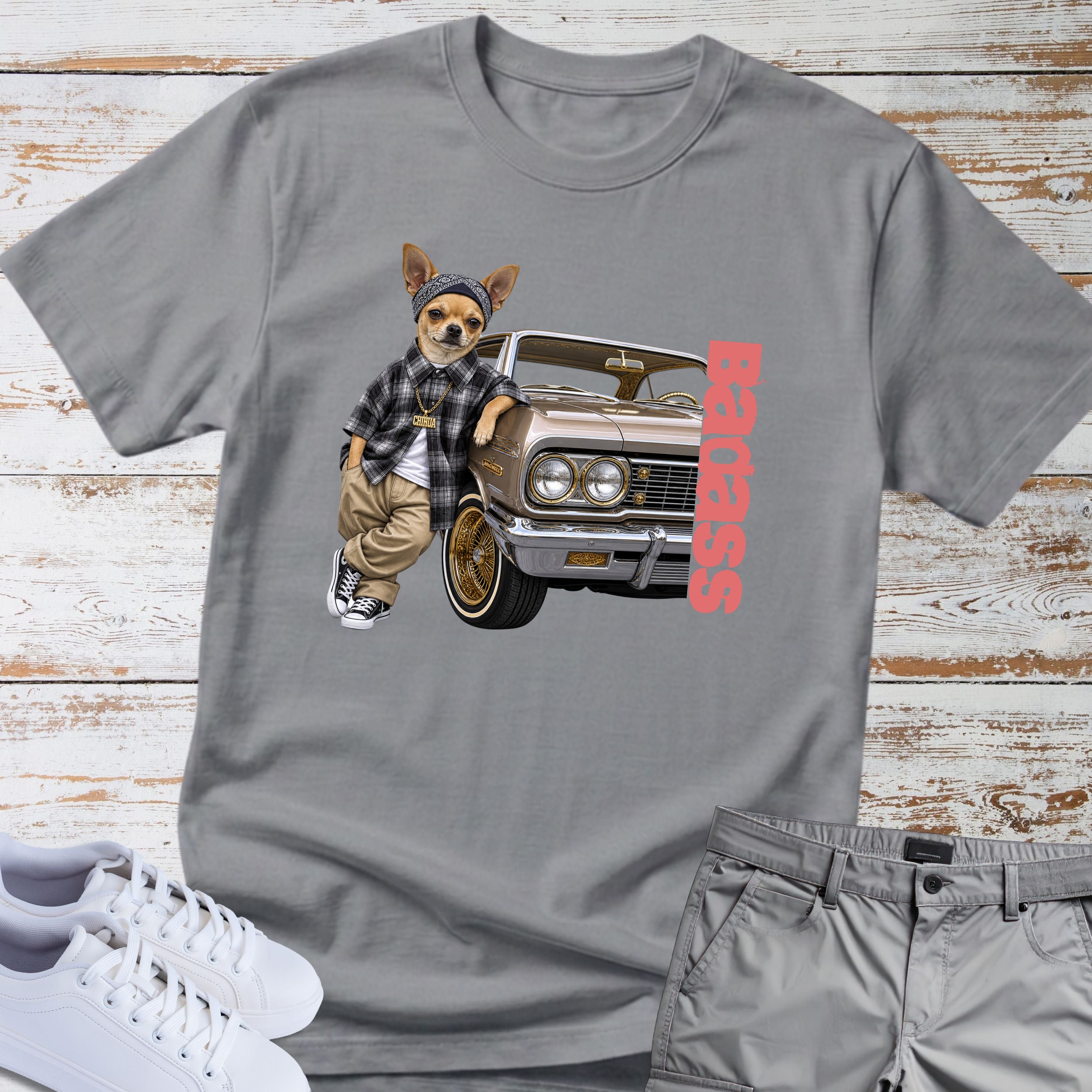 Chihuahua Lowrider Street T-Shirt