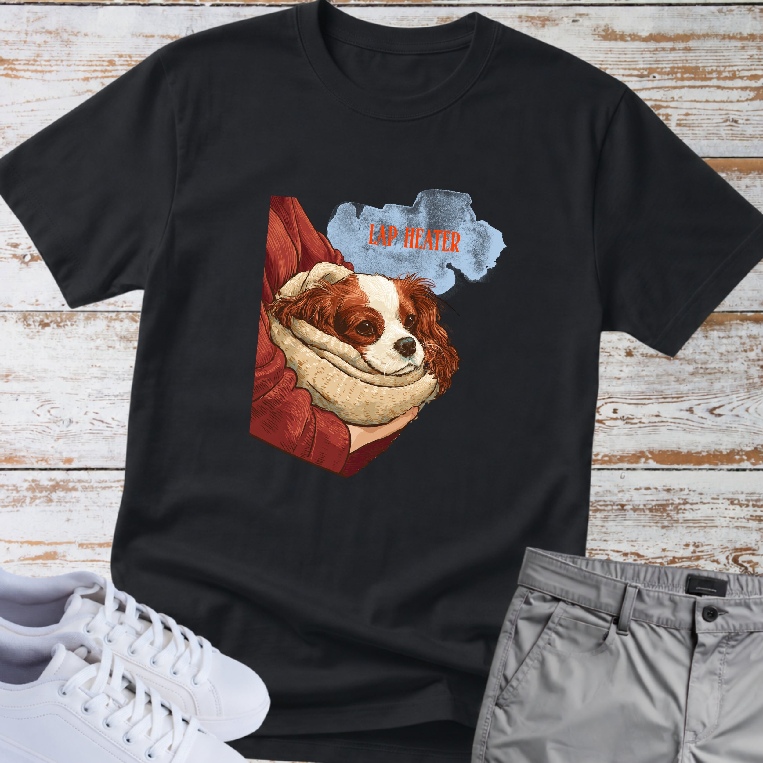 Lap Heater Cavalier King Charles T-Shirt