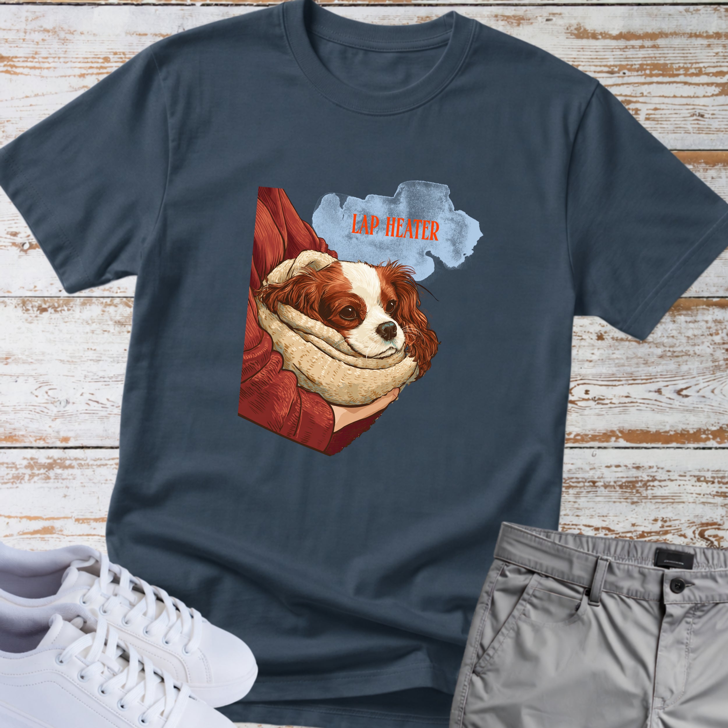 Lap Heater Cavalier King Charles T-Shirt