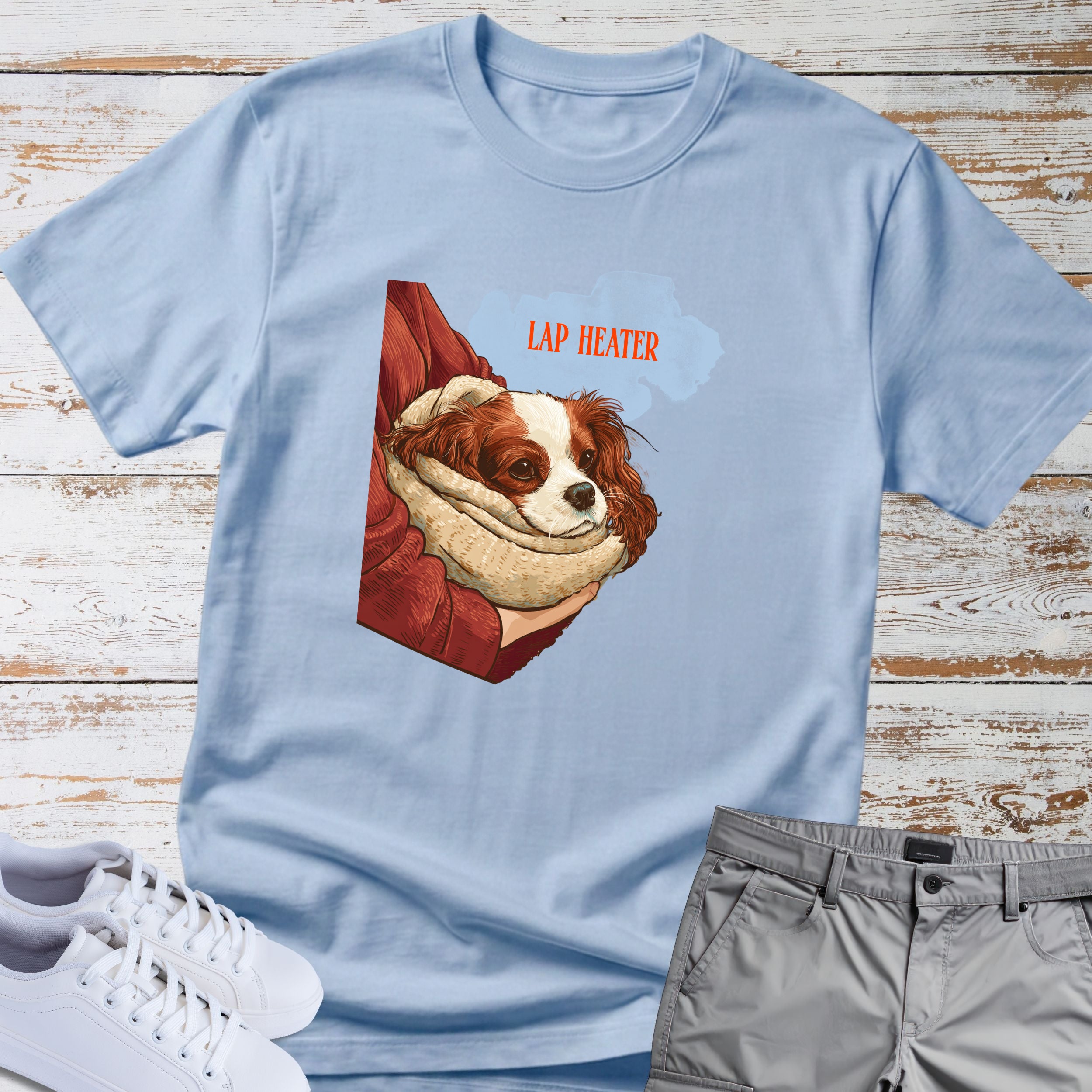 Lap Heater Cavalier King Charles T-Shirt
