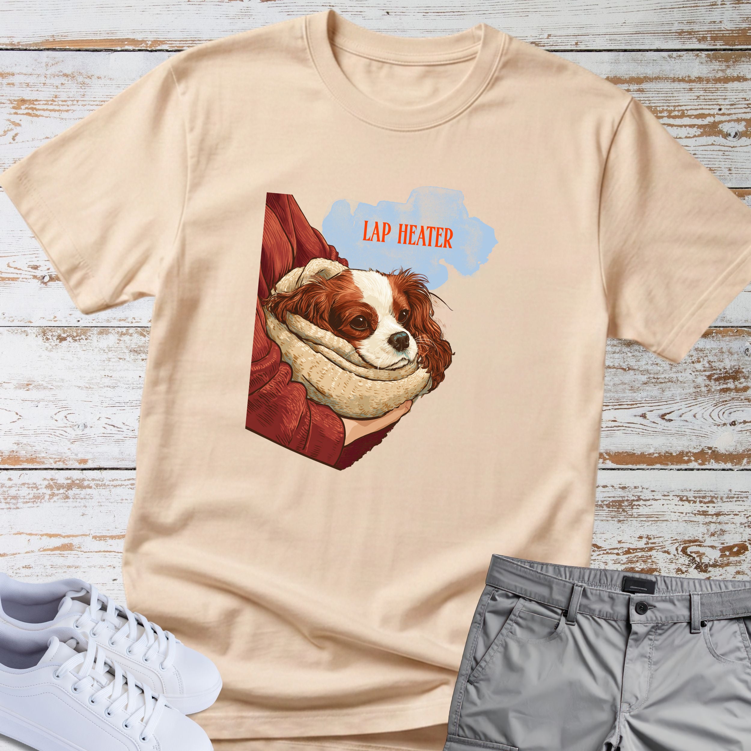 Lap Heater Cavalier King Charles T-Shirt