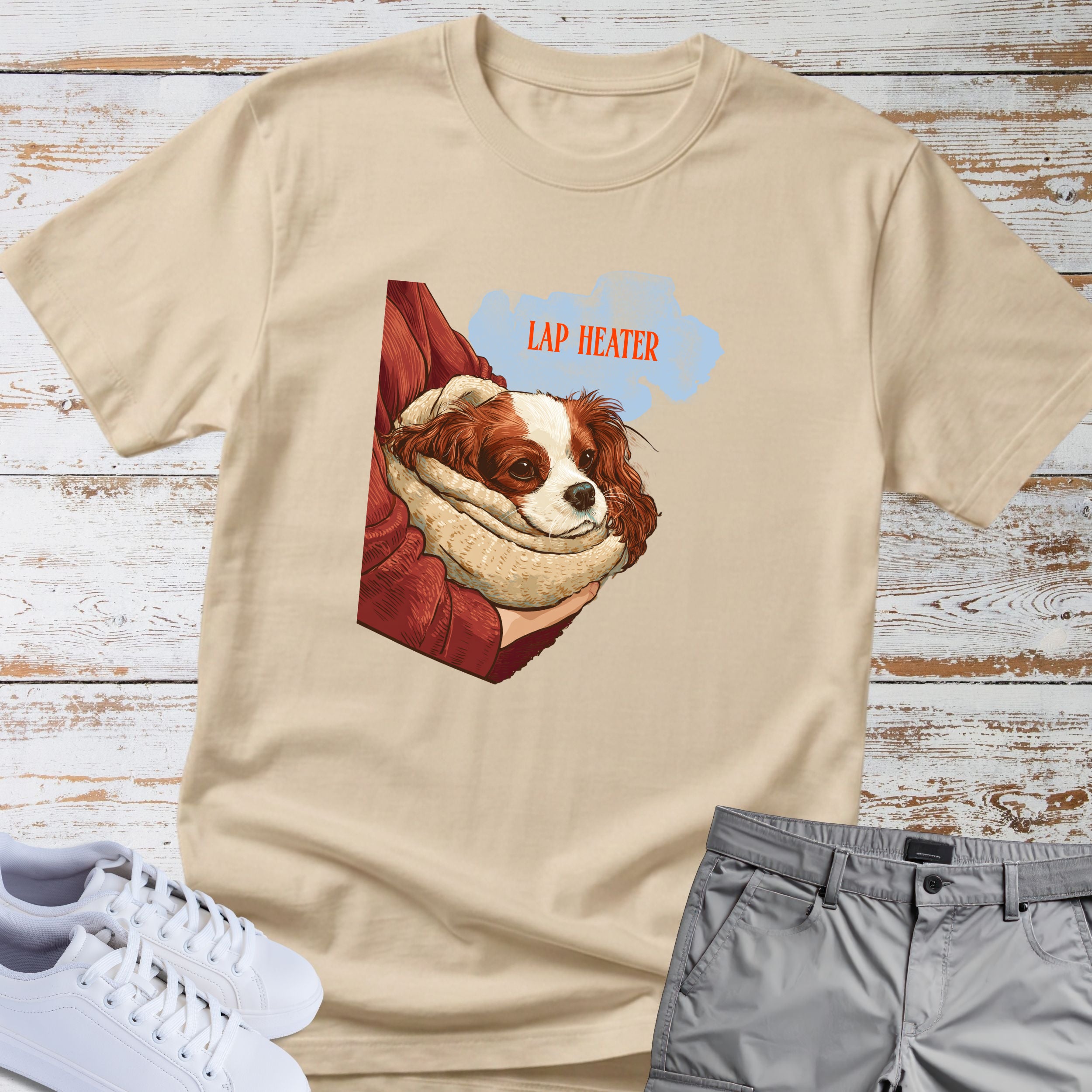 Lap Heater Cavalier King Charles T-Shirt