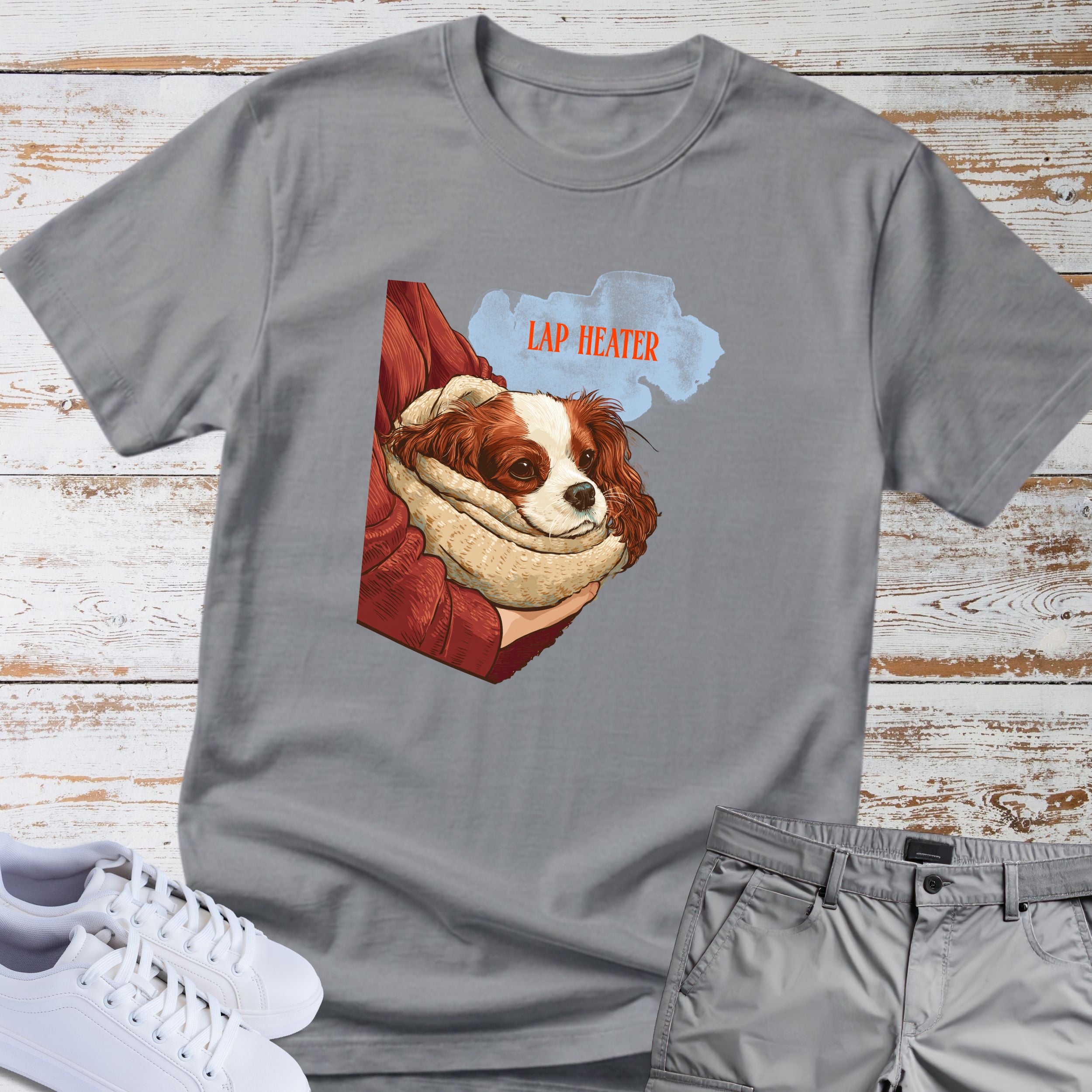 Lap Heater Cavalier King Charles T-Shirt
