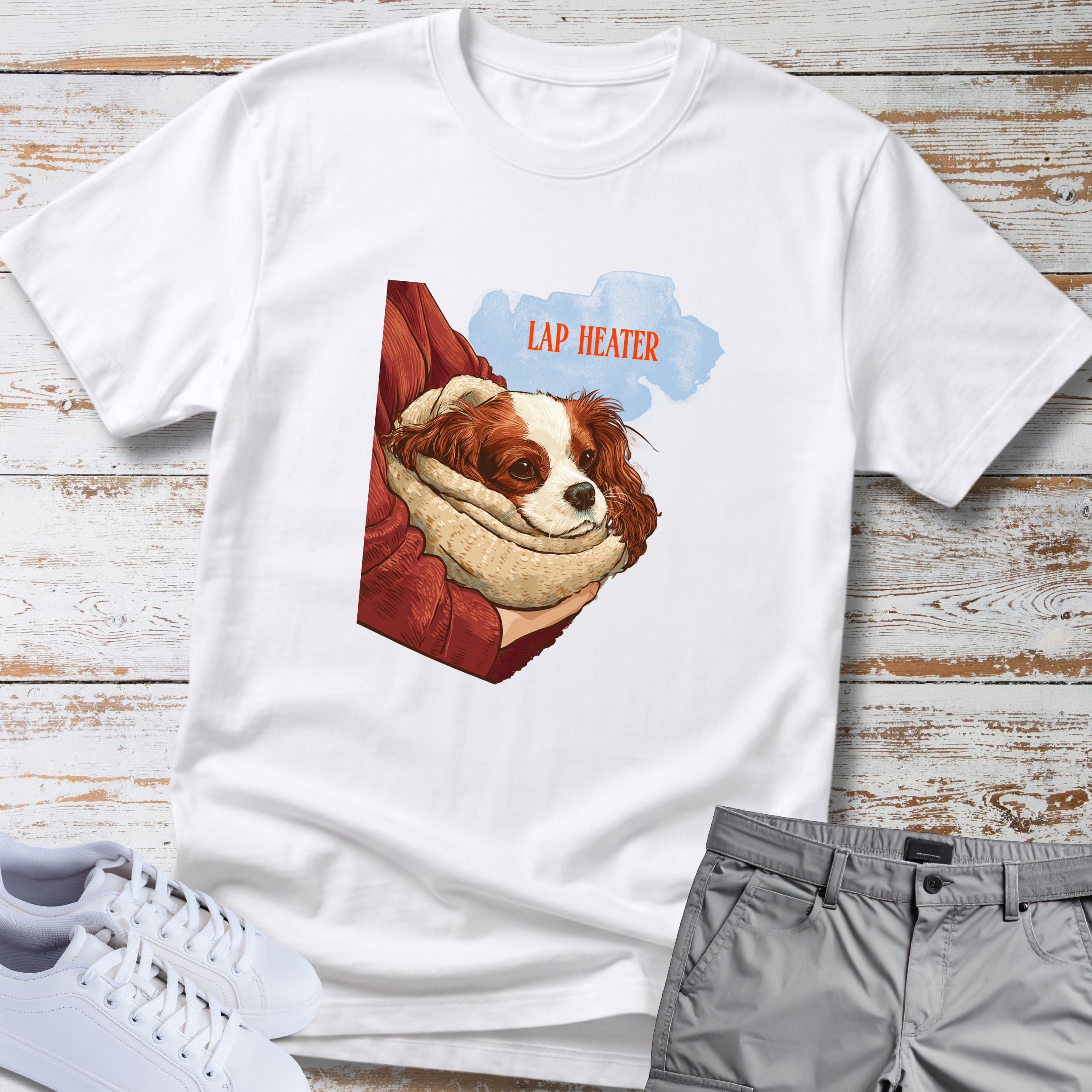 Lap Heater Cavalier King Charles T-Shirt