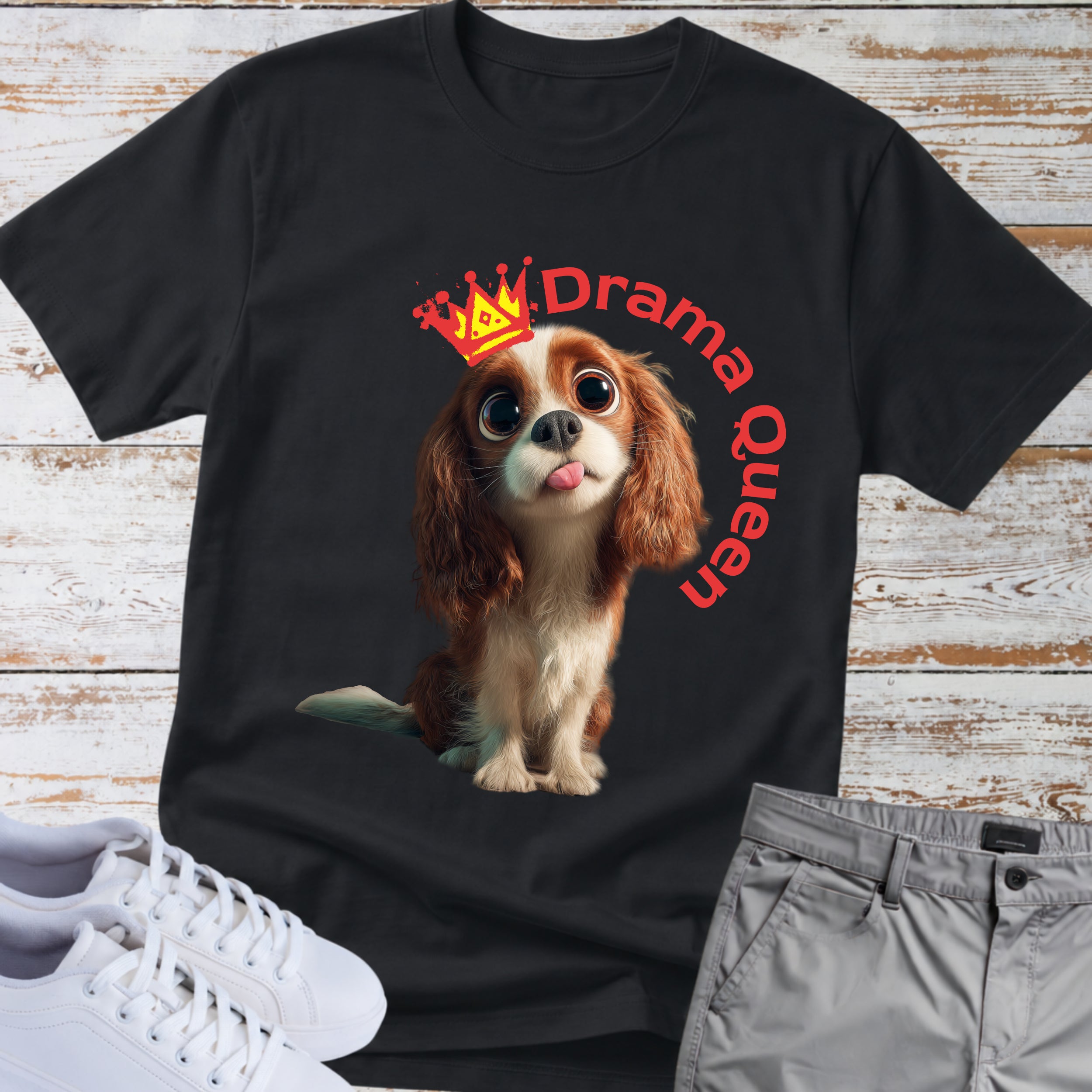 Drama Queen Cavalier King Charles T-Shirt