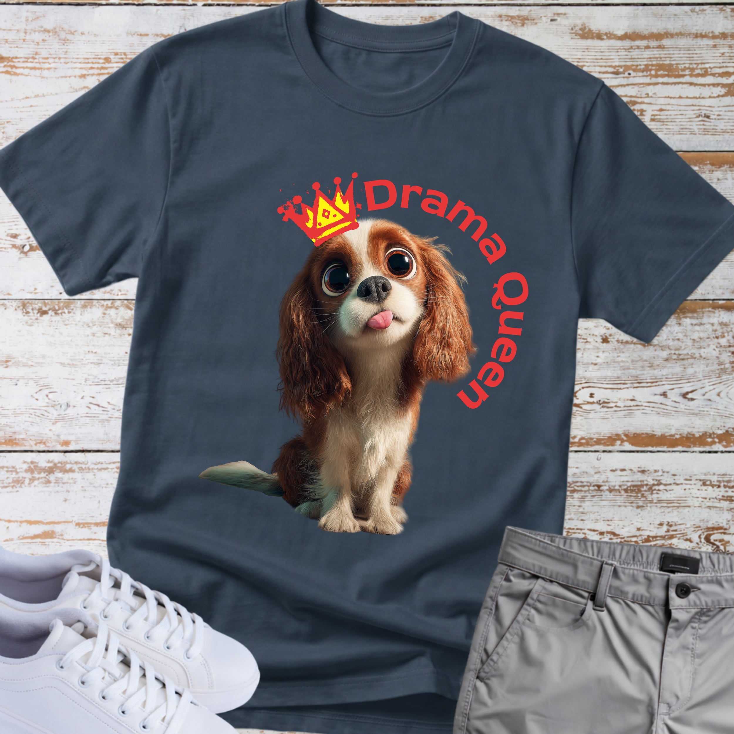 Drama Queen Cavalier King Charles T-Shirt