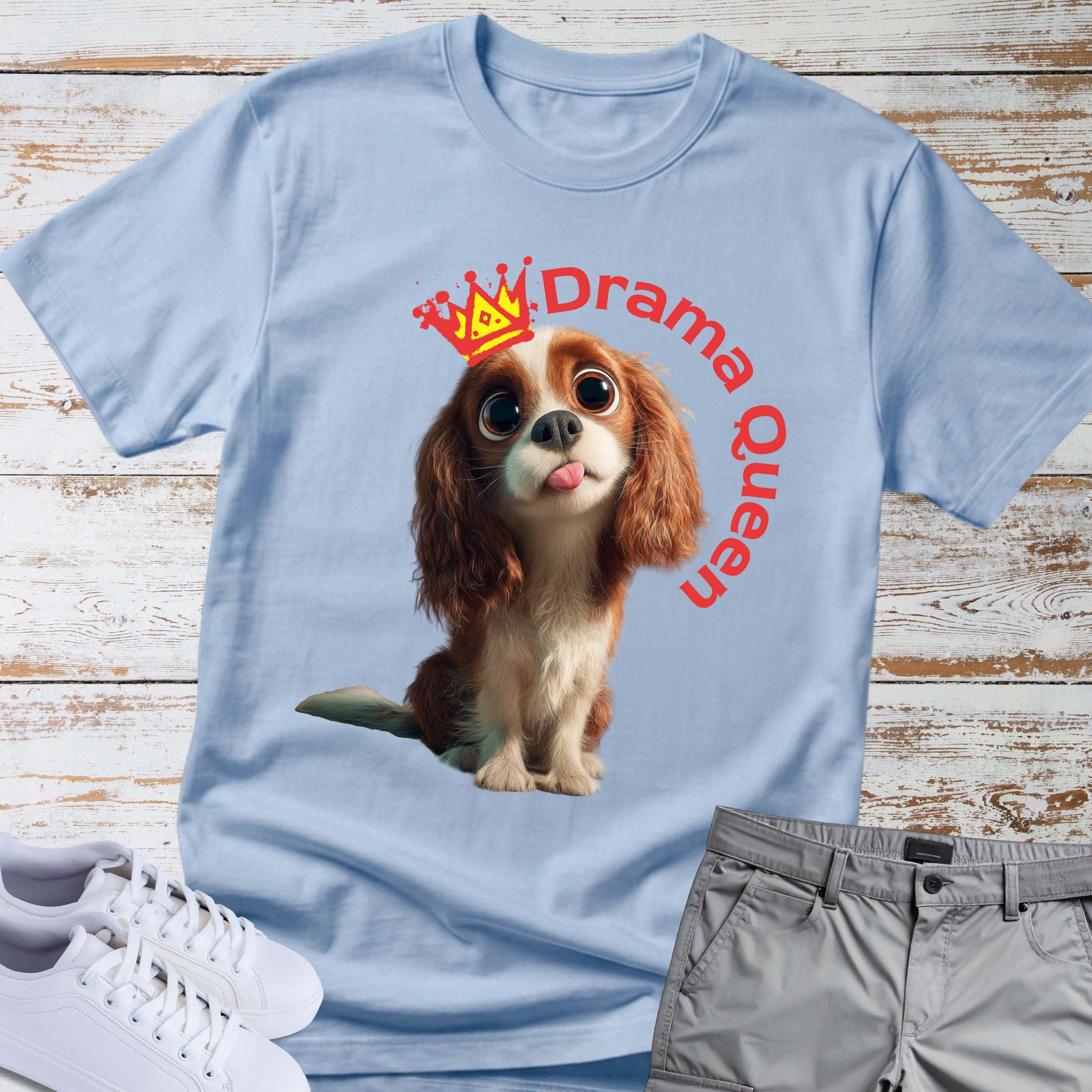 Drama Queen Cavalier King Charles T-Shirt