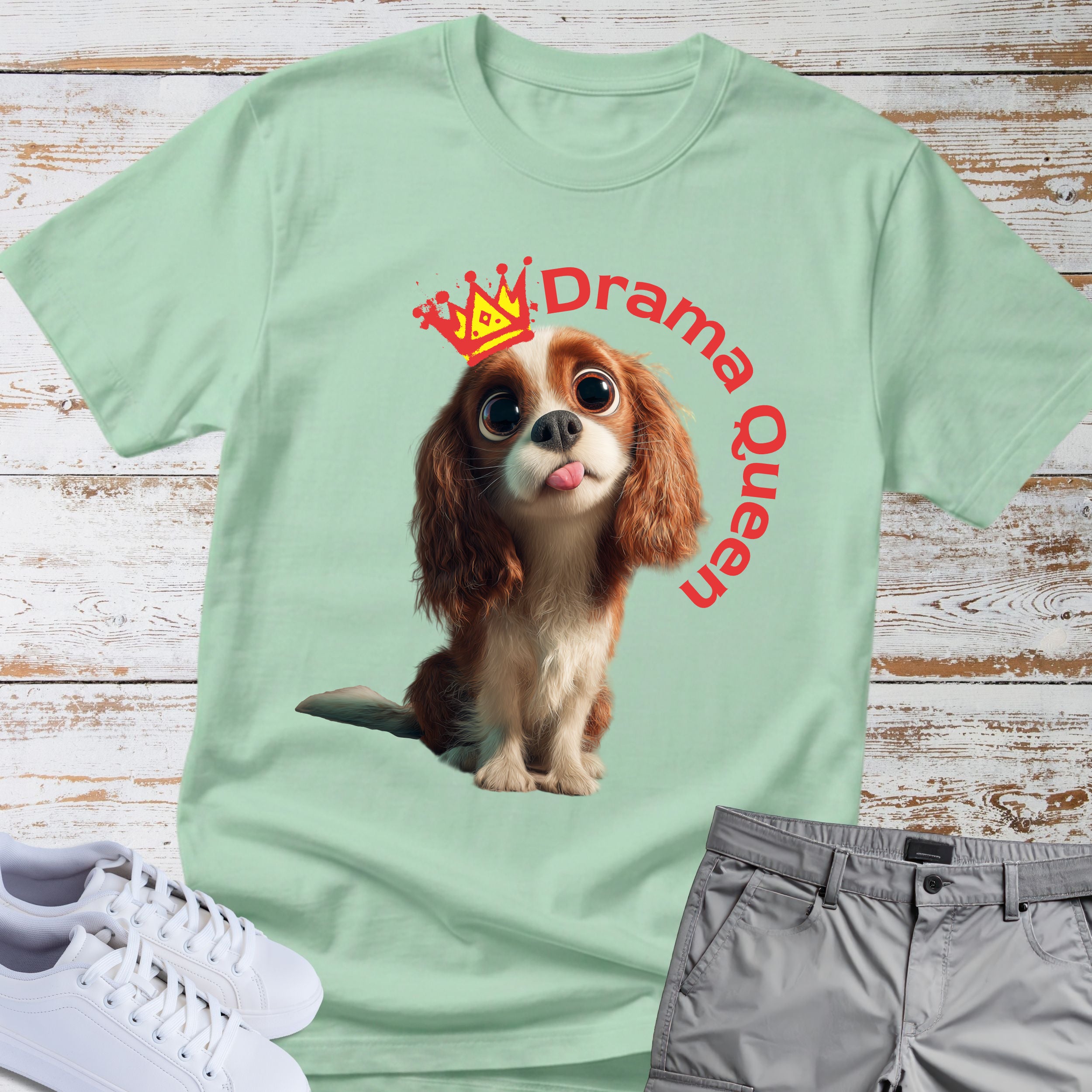 Drama Queen Cavalier King Charles T-Shirt